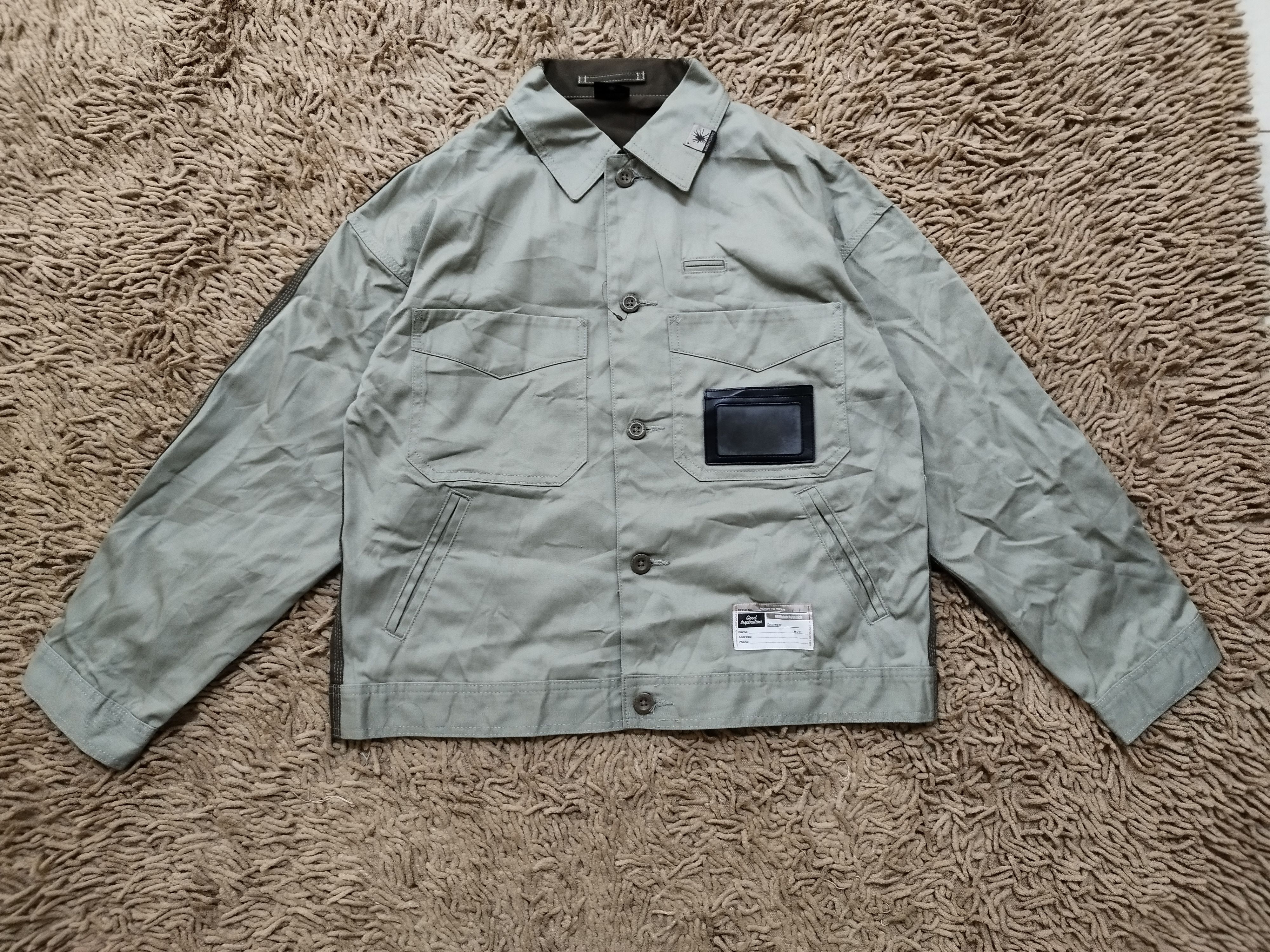 Japanese Brand × Maison MIHARA YASUHIRO Miharayasuhiro x Gu worker jacket 2 tone Size US S / EU 44-46 / 1 - 2 Thumbnail