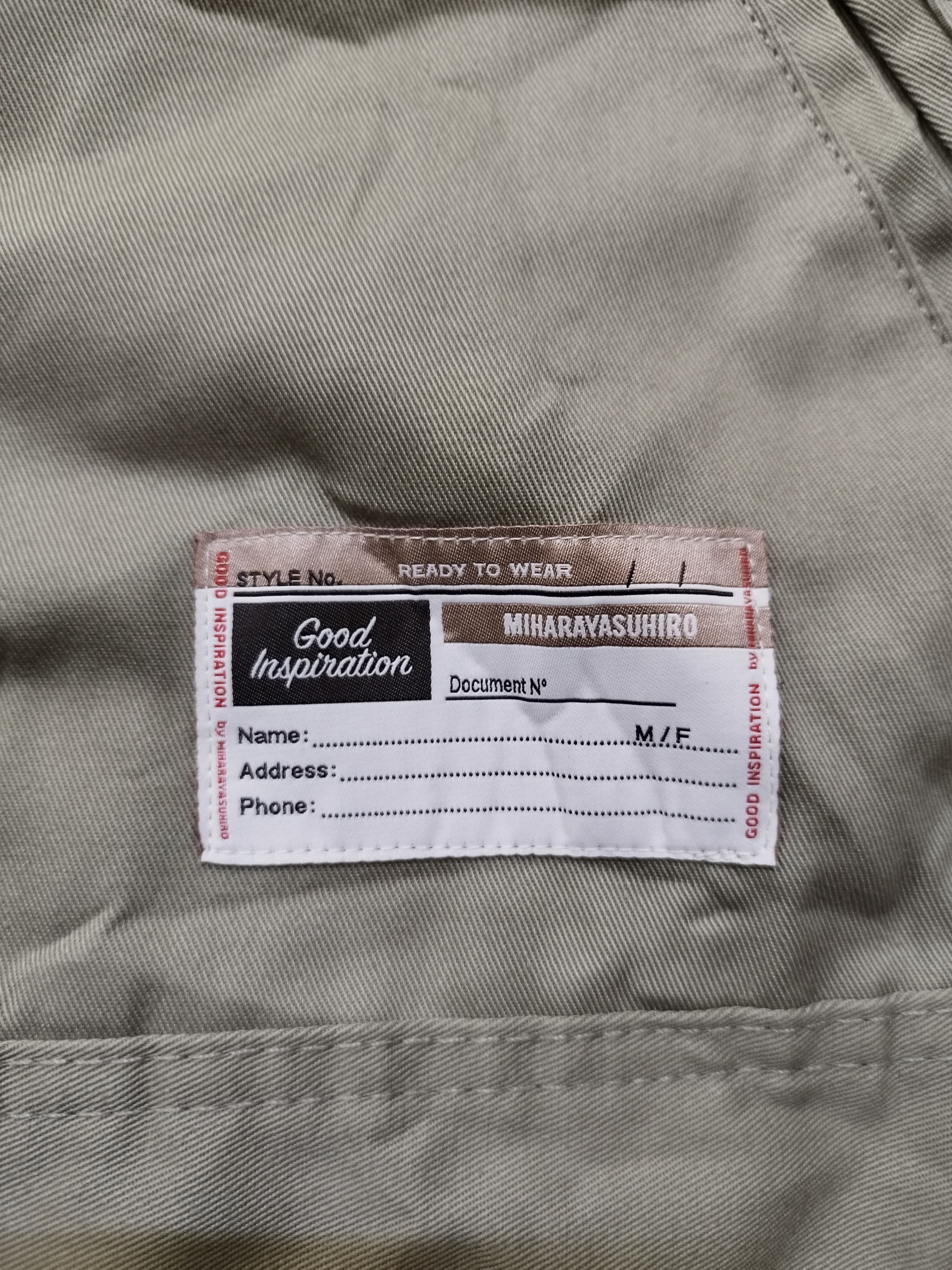 Japanese Brand × Maison MIHARA YASUHIRO Miharayasuhiro x Gu worker jacket 2 tone Size US S / EU 44-46 / 1 - 7 Thumbnail