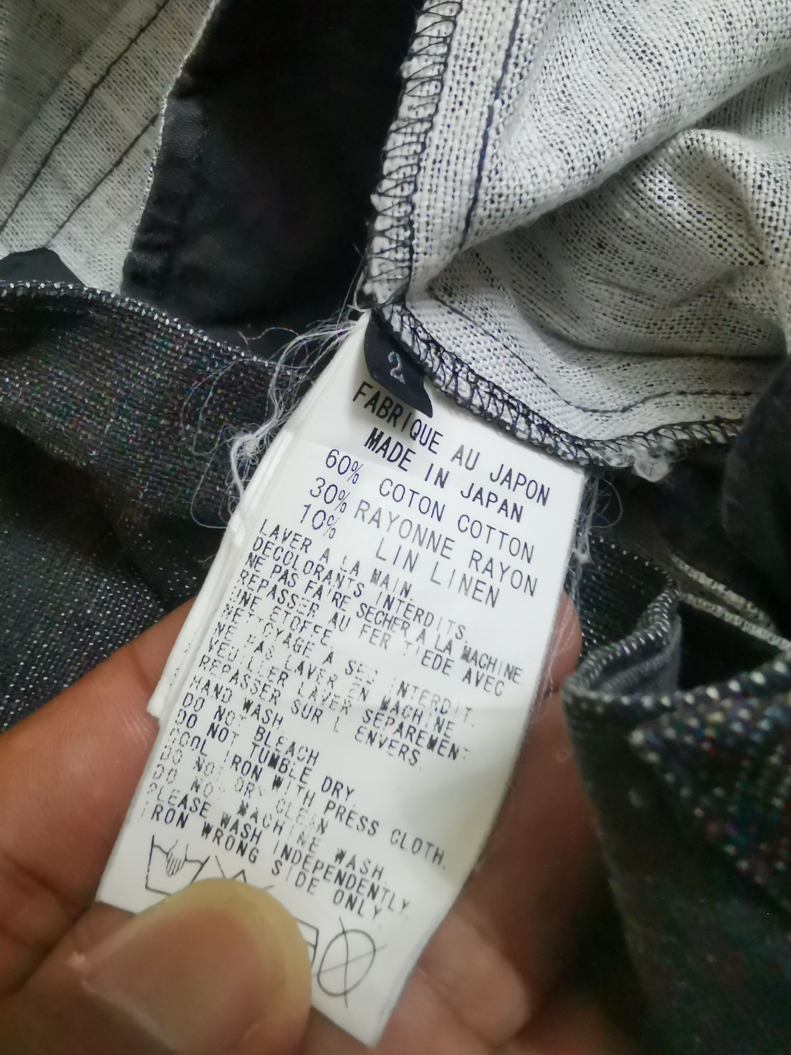Yohji Yamamoto Vintage Yohji Yamamoto Pants Size US 29 - 5 Thumbnail