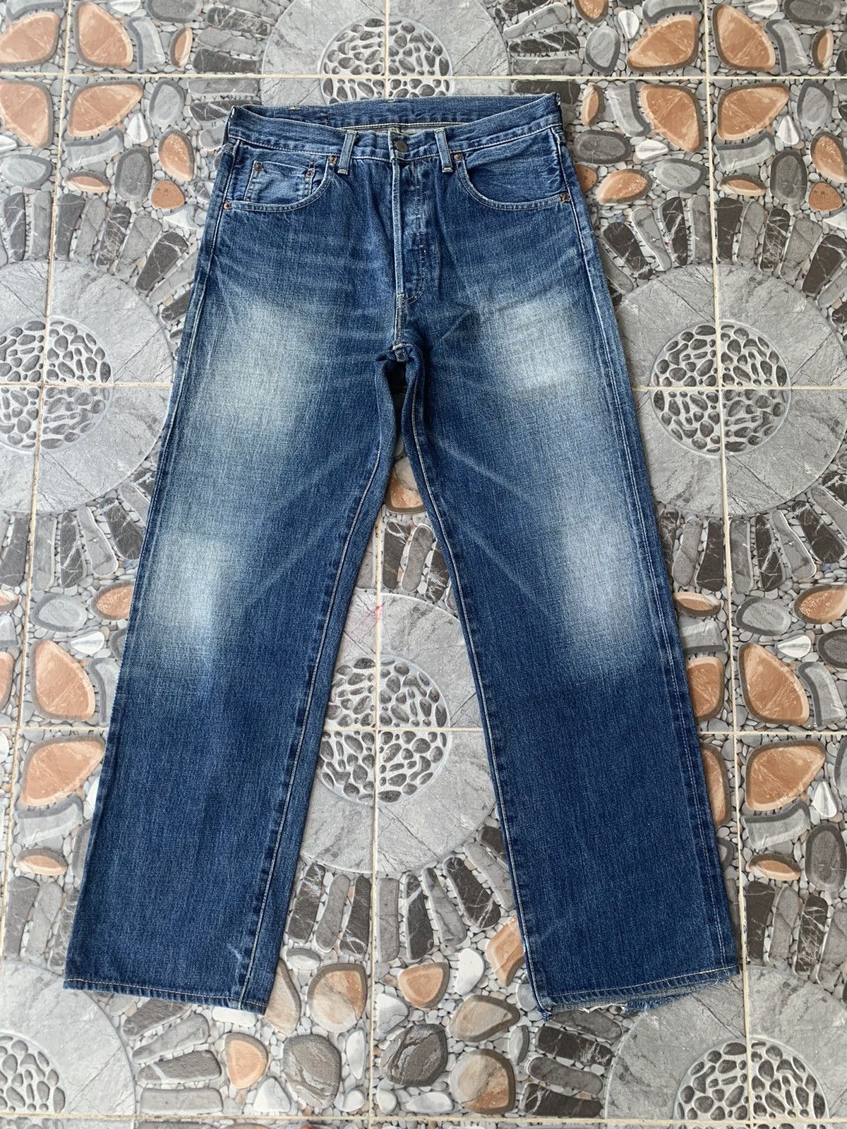 Levi's × Levi's Vintage Clothing × Vintage Vintage Levi’s Big E 503B Japan Selvedge Jeans Size US 33 - 1 Thumbnail