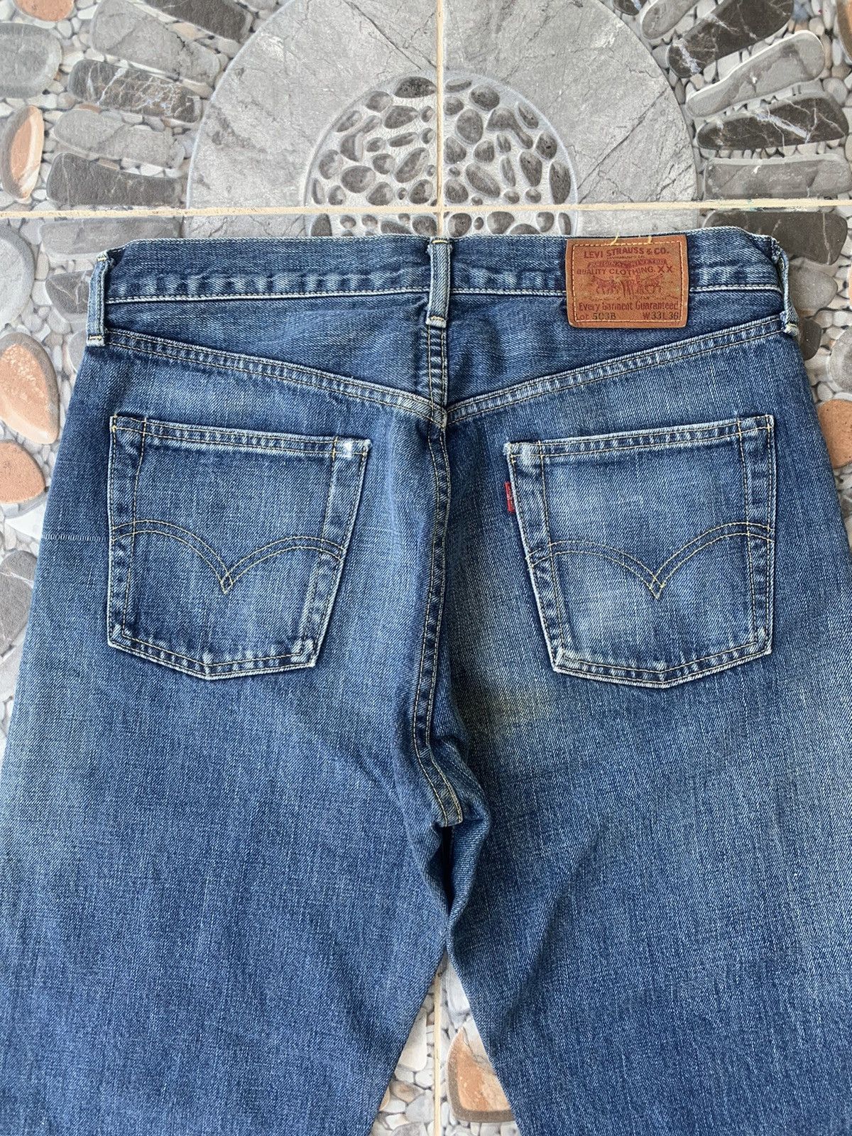 Levi's × Levi's Vintage Clothing × Vintage Vintage Levi’s Big E 503B Japan Selvedge Jeans Size US 33 - 13 Thumbnail