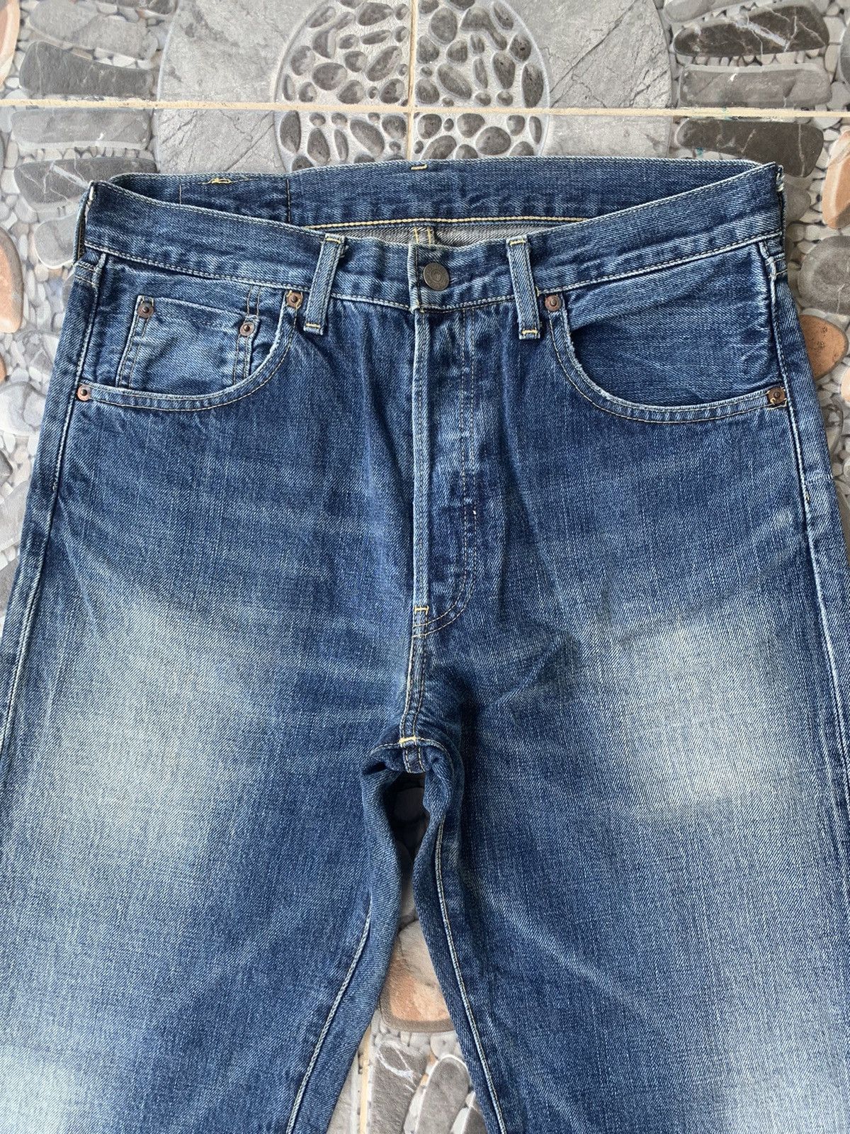 Levi's × Levi's Vintage Clothing × Vintage Vintage Levi’s Big E 503B Japan Selvedge Jeans Size US 33 - 8 Thumbnail