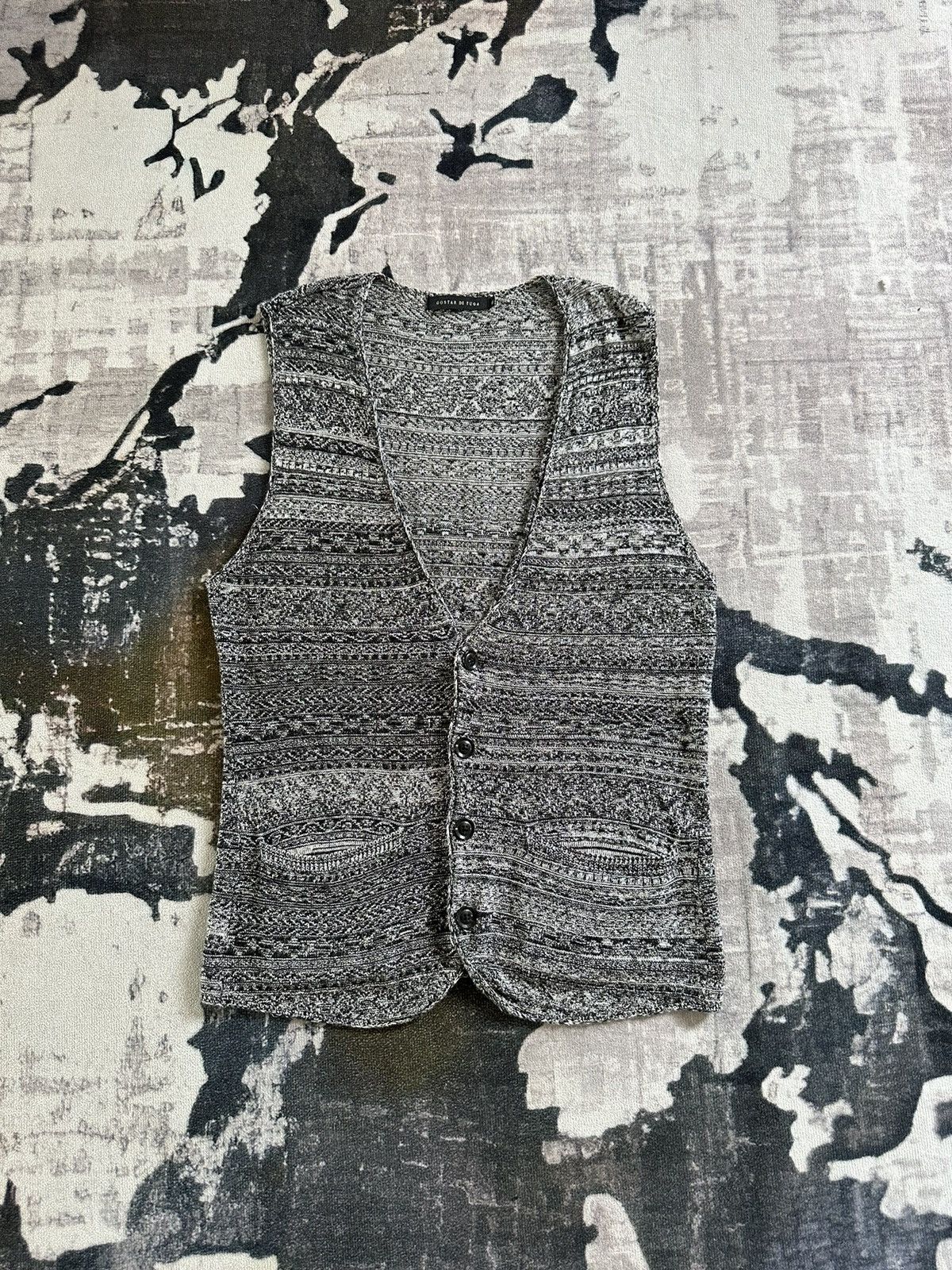 image of 2013 Gostar De Fuga Cotton Vest in Native, Men's (Size Small)