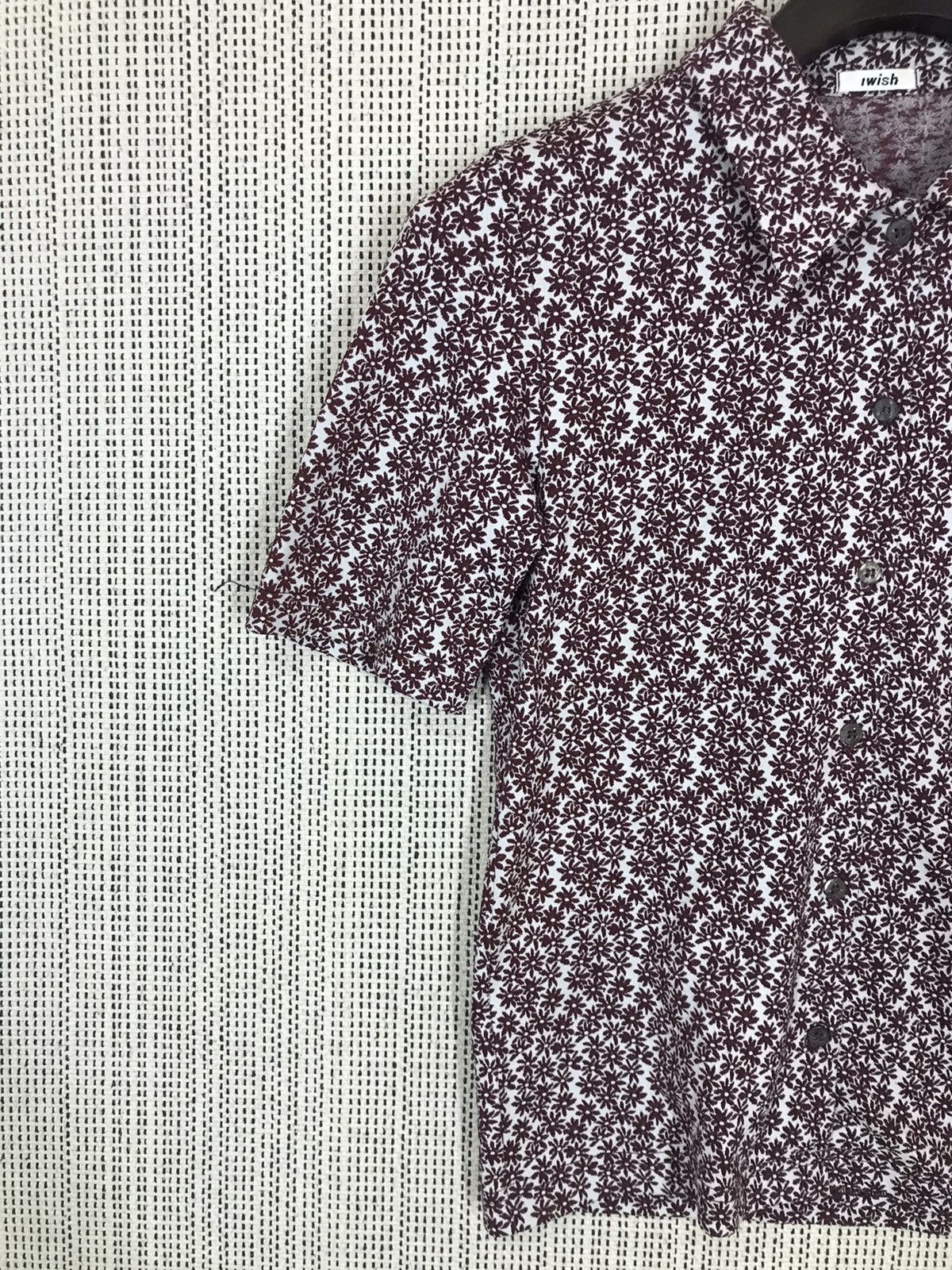Yohji Yamamoto ‼️Y'S BIS INC "iwish" shirt button ups FLOWERS ‼️ Size S / US 4 / IT 40 - 2 Thumbnail