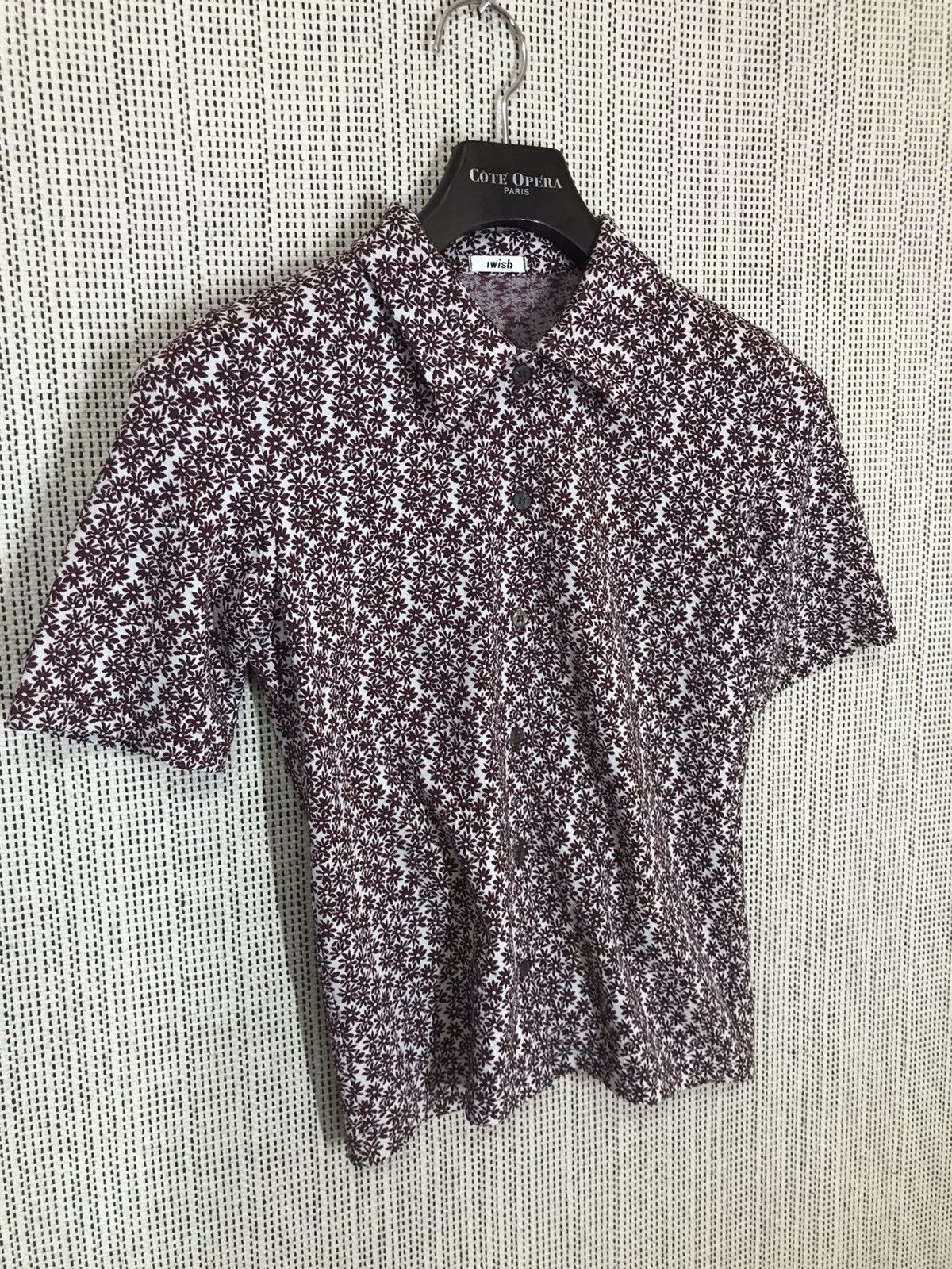 Yohji Yamamoto ‼️Y'S BIS INC "iwish" shirt button ups FLOWERS ‼️ Size S / US 4 / IT 40 - 8 Thumbnail