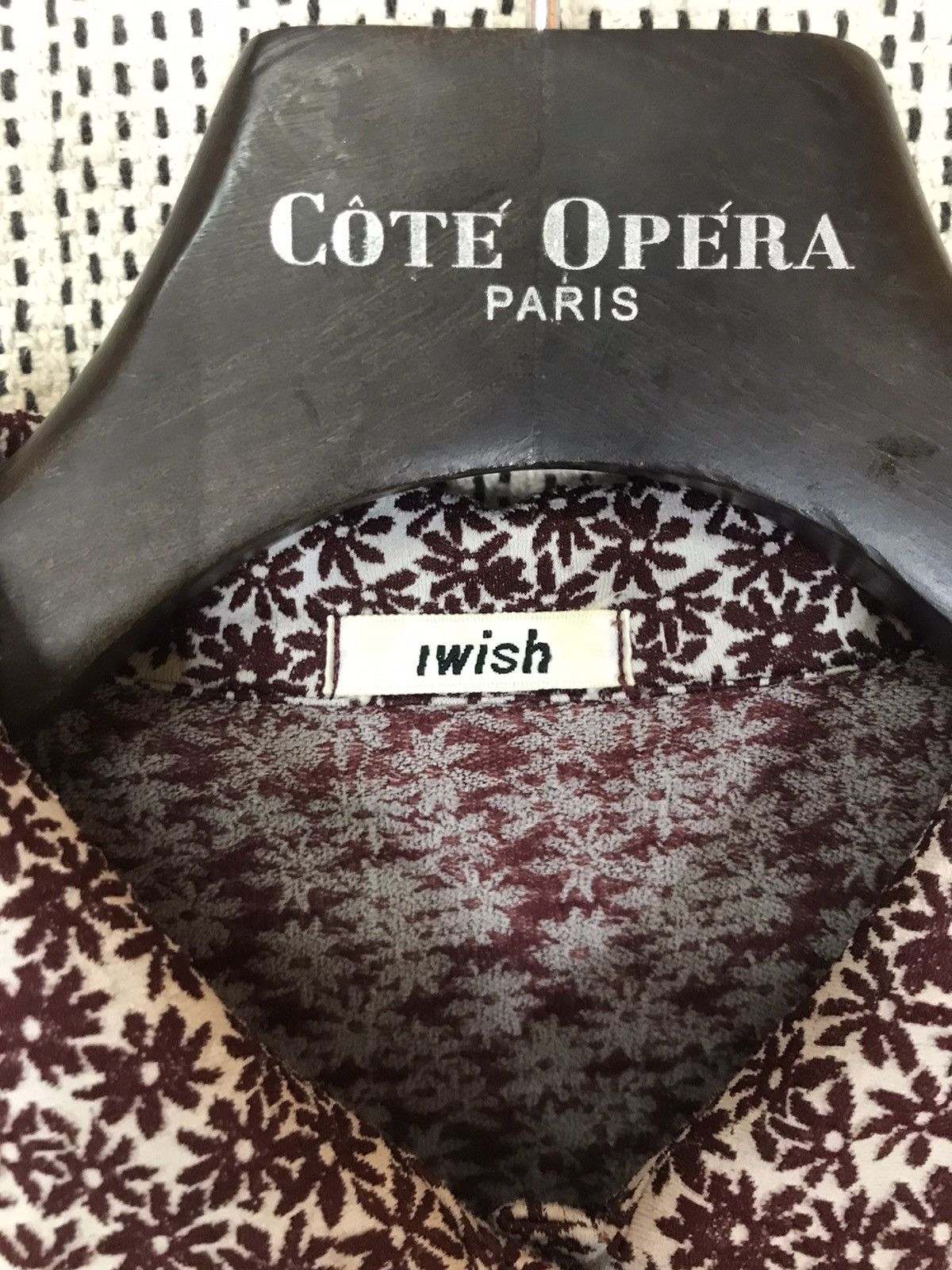 Yohji Yamamoto ‼️Y'S BIS INC "iwish" shirt button ups FLOWERS ‼️ Size S / US 4 / IT 40 - 4 Thumbnail