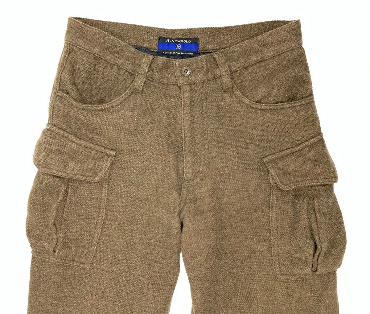 Paul Smith 🏖 Paul Smith Wool Limited Cargo Pocket Regular Pants Size US 30 / EU 46 - 2 Thumbnail
