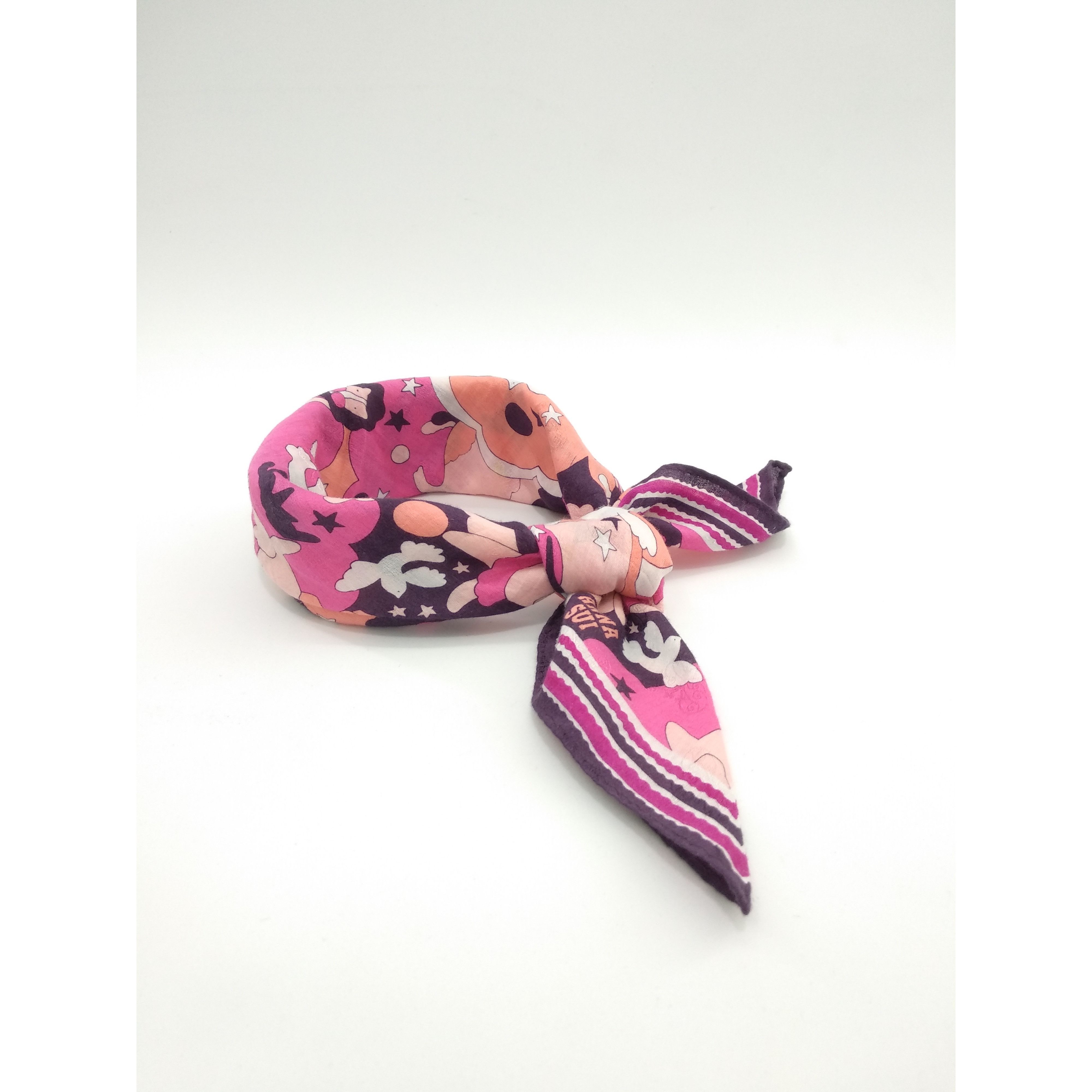 Anna Sui × Vintage Anna Sui Handkerchief / Neckerchief - HK253 Size ONE SIZE - 1 Thumbnail
