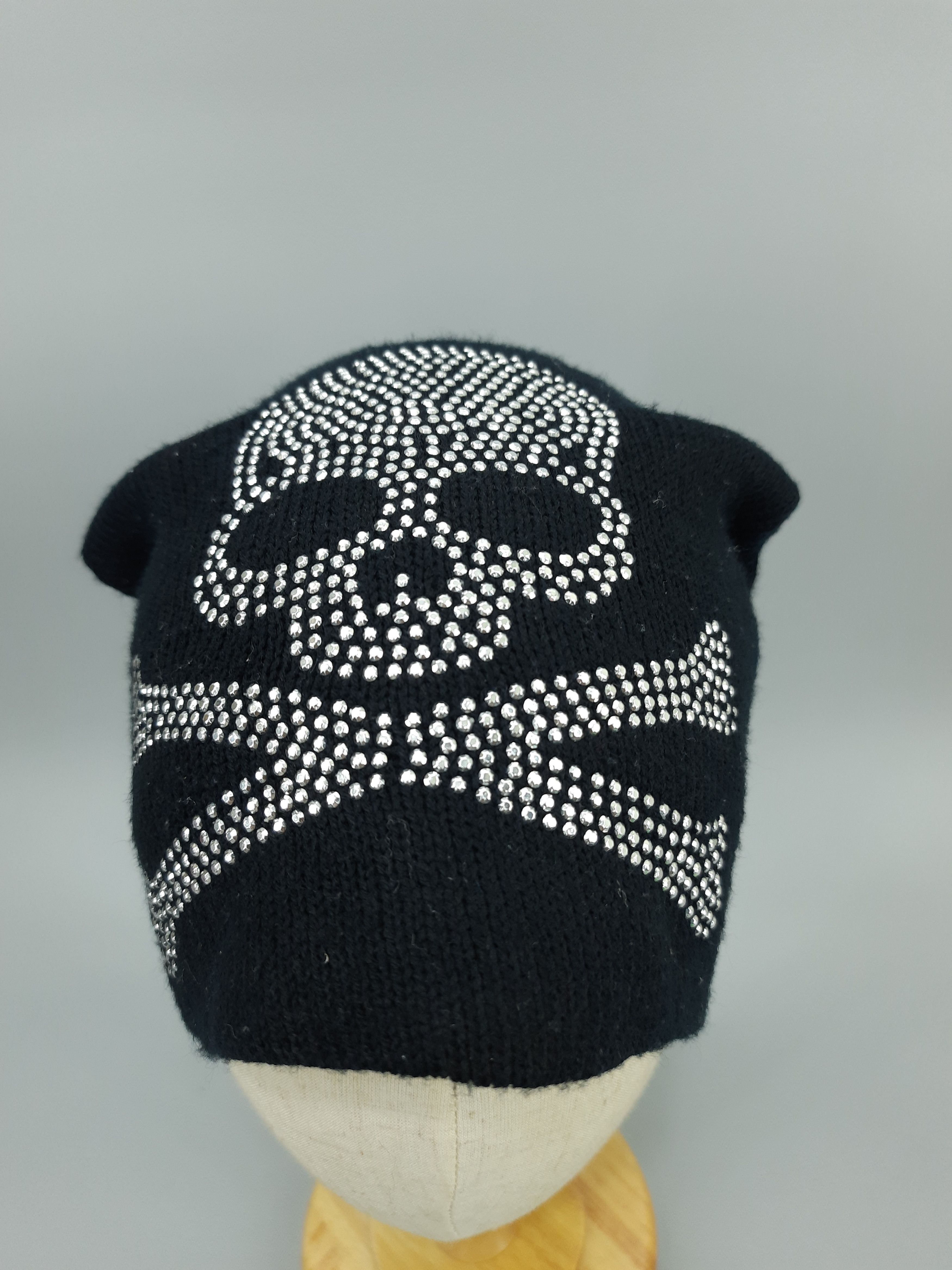 Japanese Brand Skulls Big Logo Beanie Hat - BN274 Size ONE SIZE - 4 Thumbnail