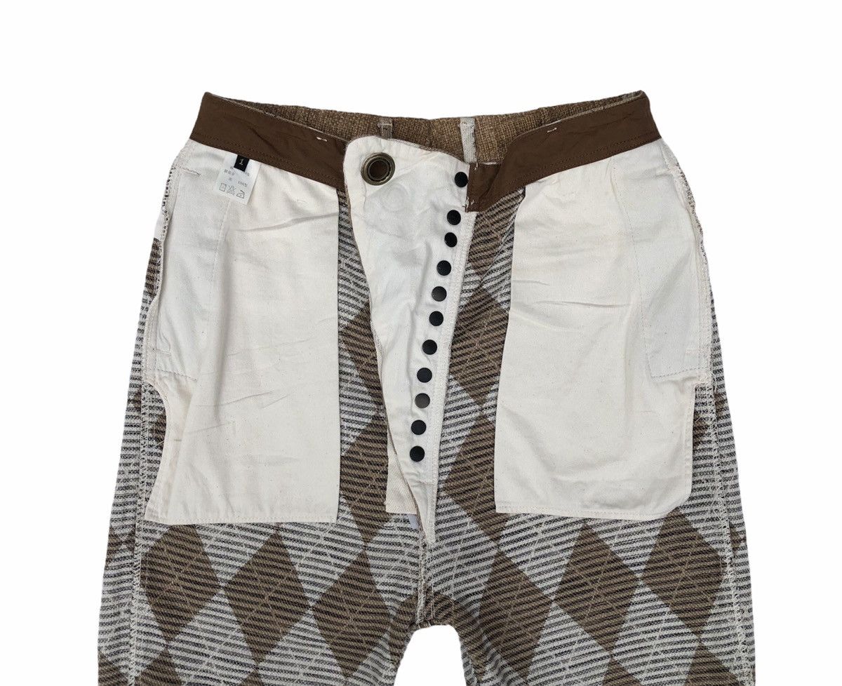 Kapital Kapital Argyle Seamless Pierrot Pants Size US 30 / EU 46 - 12 Thumbnail