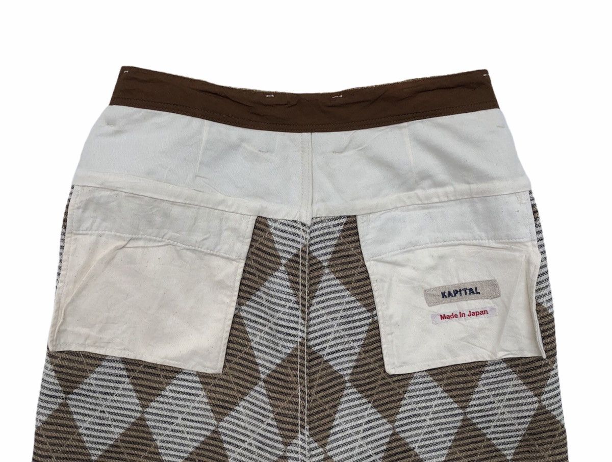 Kapital Kapital Argyle Seamless Pierrot Pants Size US 30 / EU 46 - 13 Thumbnail