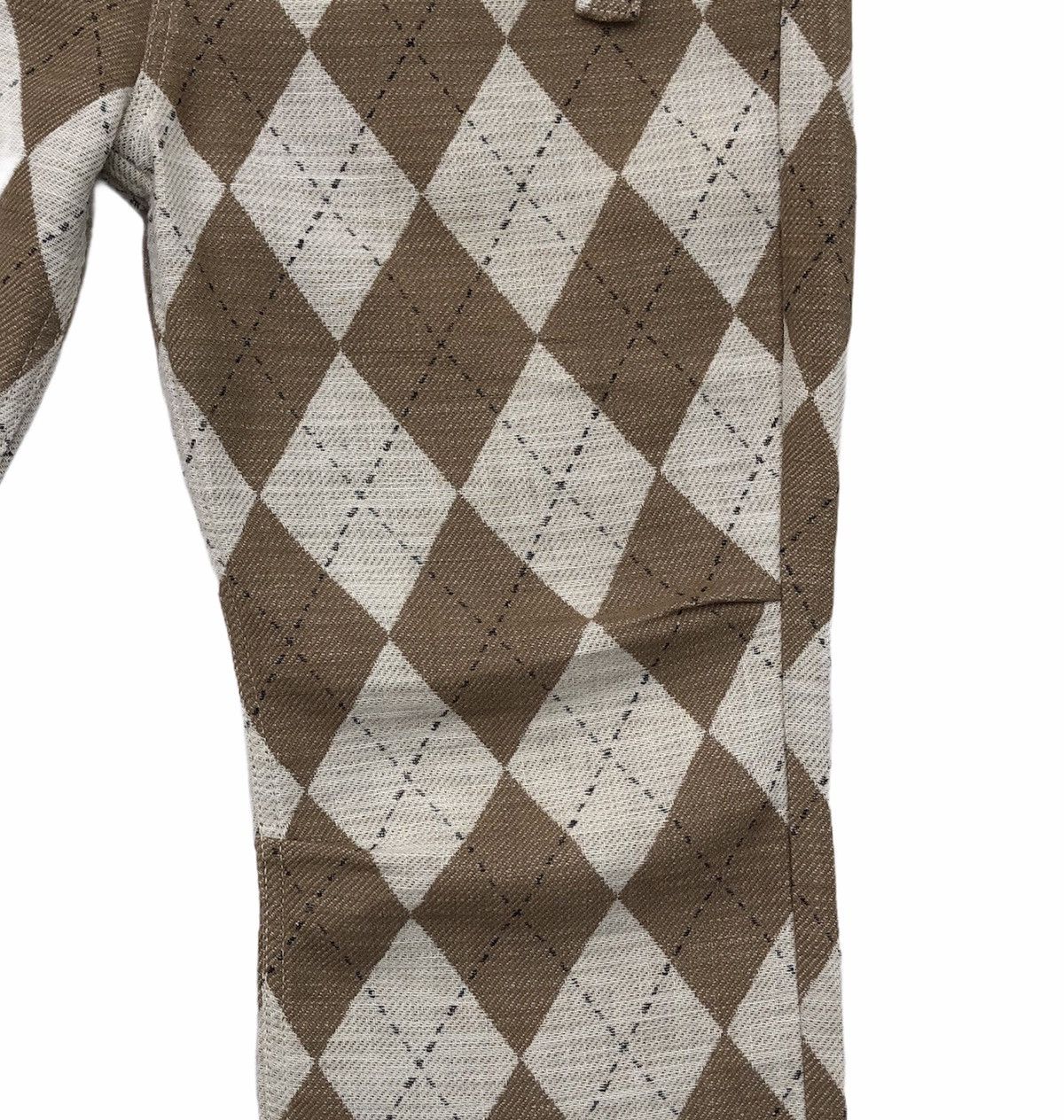 Kapital Kapital Argyle Seamless Pierrot Pants Size US 30 / EU 46 - 7 Thumbnail