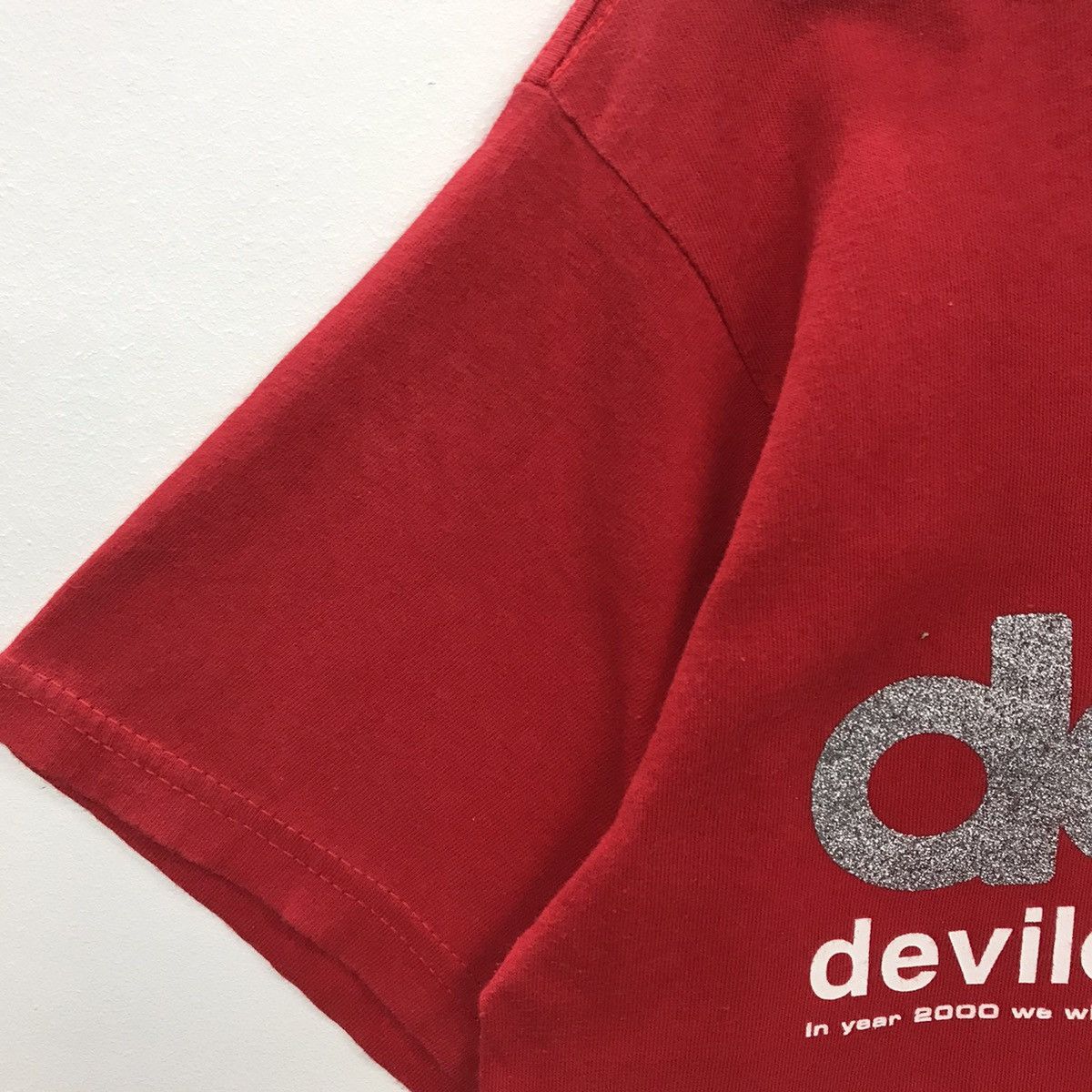 Devilock × Japanese Brand × Vintage Rare!! Vintage 2000 Devilock Plus Tee Size US M / EU 48-50 / 2 - 7 Thumbnail