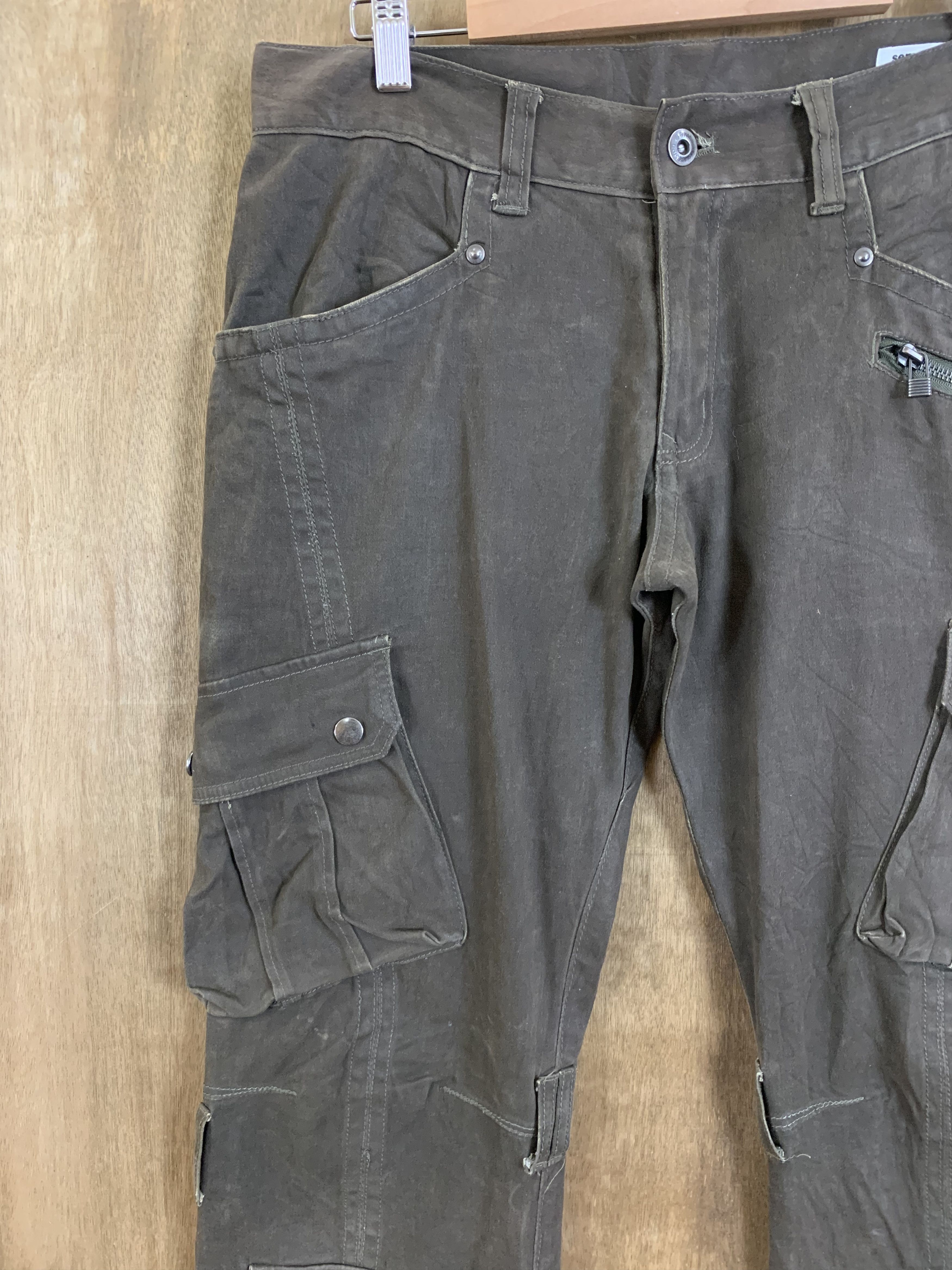 Japanese Brand Cargo Pants Semantic Design Multipocket Travis Scott Style Size US 32 / EU 48 - 4 Thumbnail