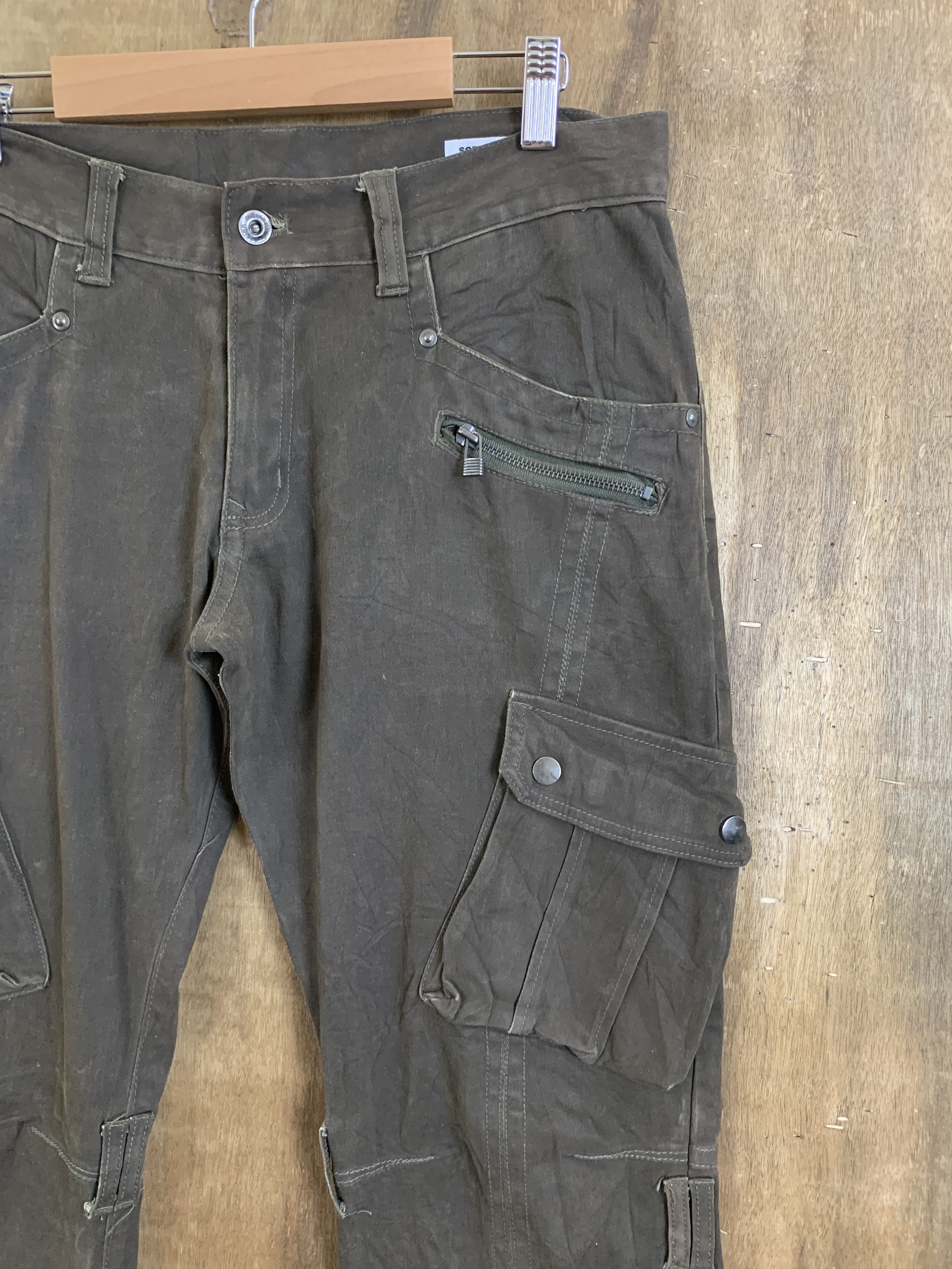 Japanese Brand Cargo Pants Semantic Design Multipocket Travis Scott Style Size US 32 / EU 48 - 5 Thumbnail