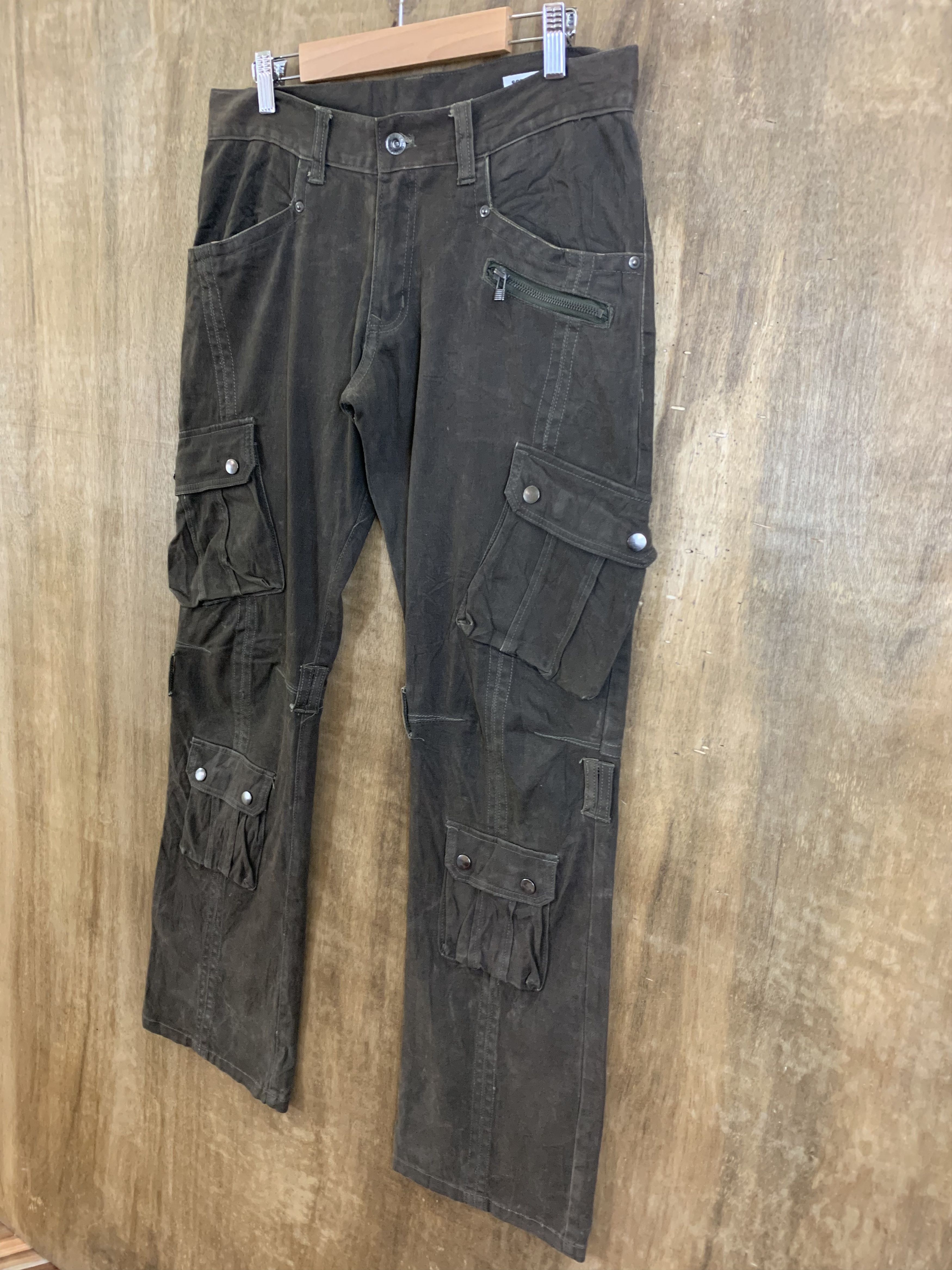 Japanese Brand Cargo Pants Semantic Design Multipocket Travis Scott Style Size US 32 / EU 48 - 9 Thumbnail