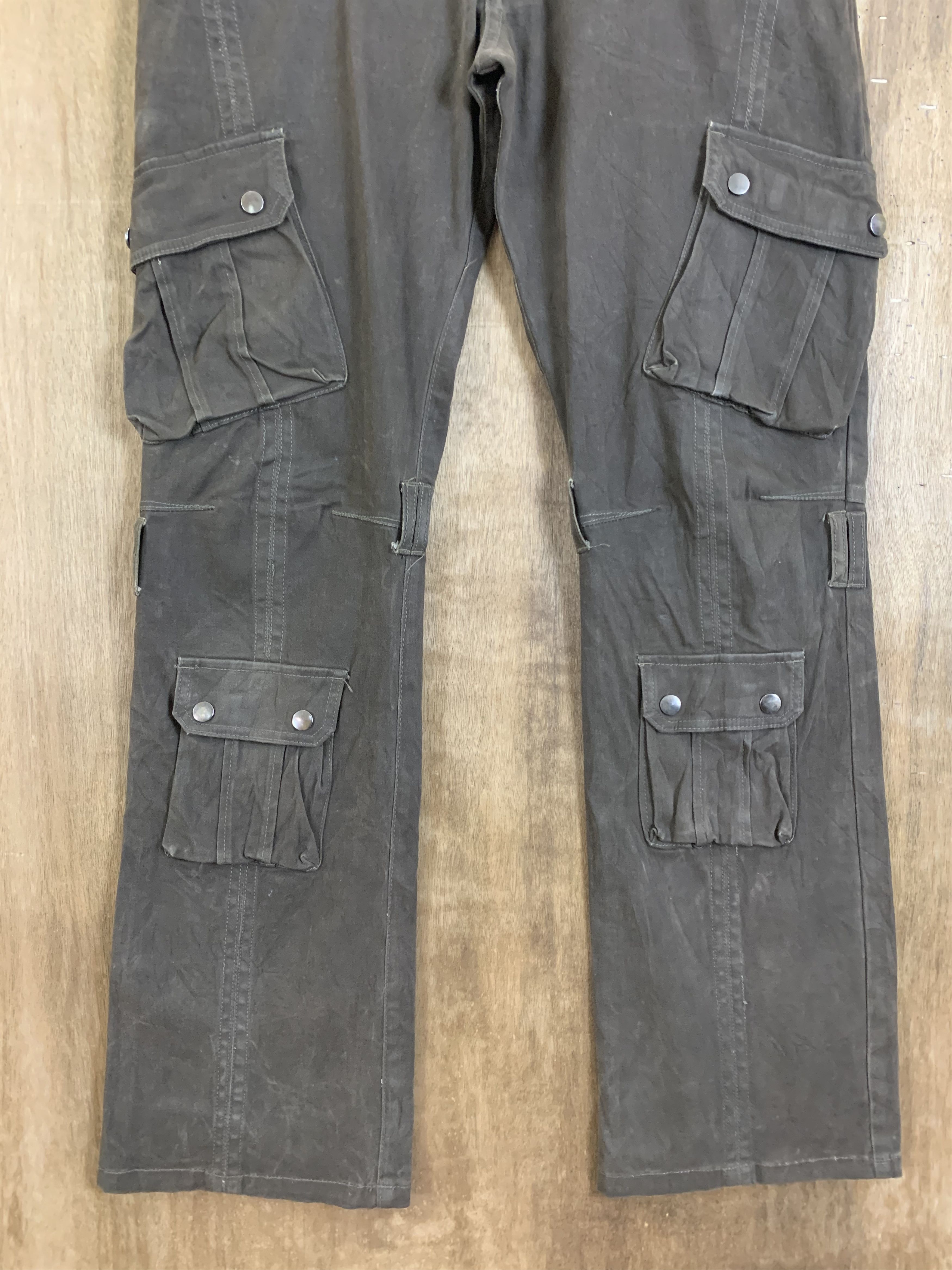 Japanese Brand Cargo Pants Semantic Design Multipocket Travis Scott Style Size US 32 / EU 48 - 7 Thumbnail