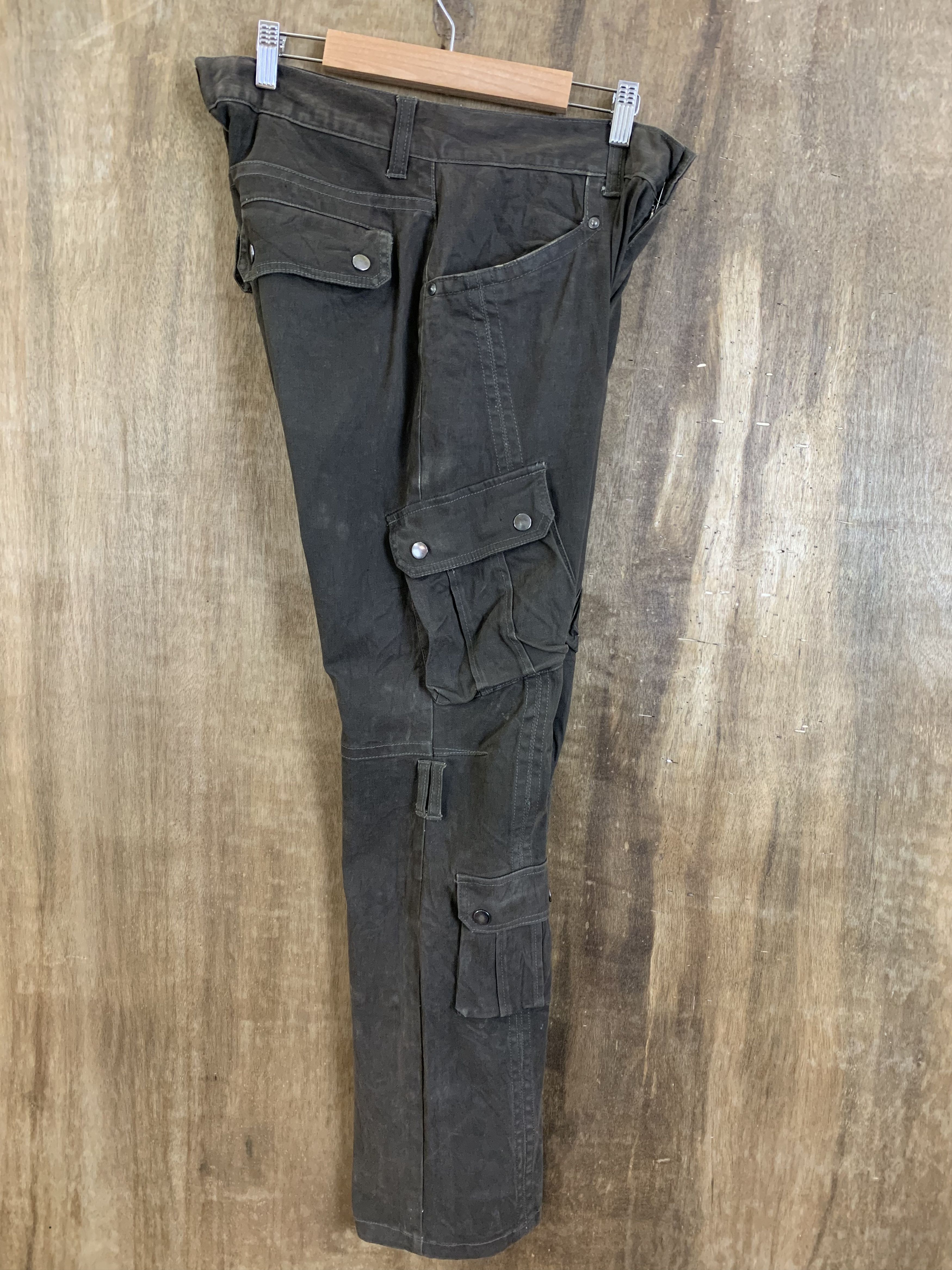 Japanese Brand Cargo Pants Semantic Design Multipocket Travis Scott Style Size US 32 / EU 48 - 15 Thumbnail