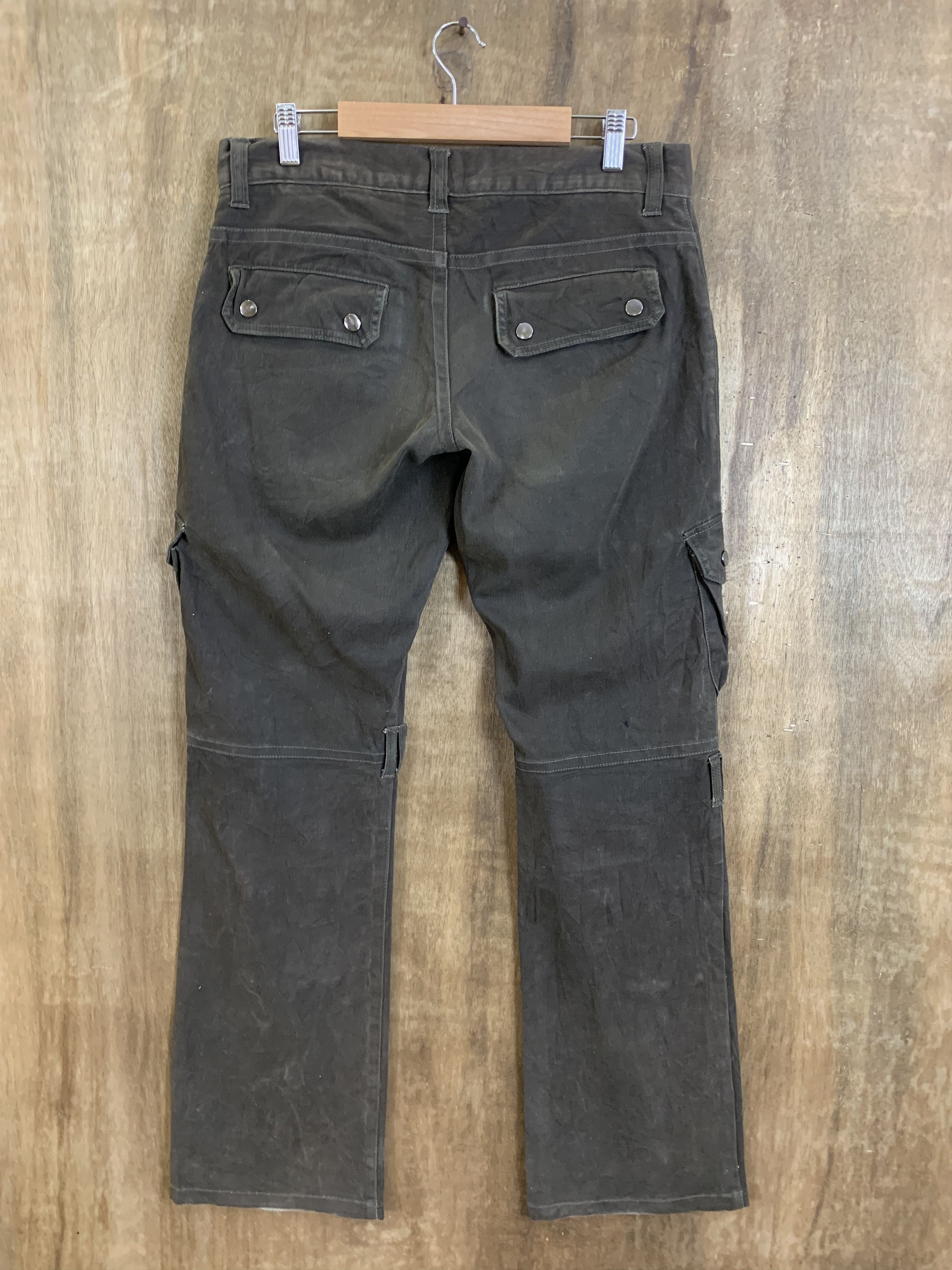 Japanese Brand Cargo Pants Semantic Design Multipocket Travis Scott Style Size US 32 / EU 48 - 2 Thumbnail
