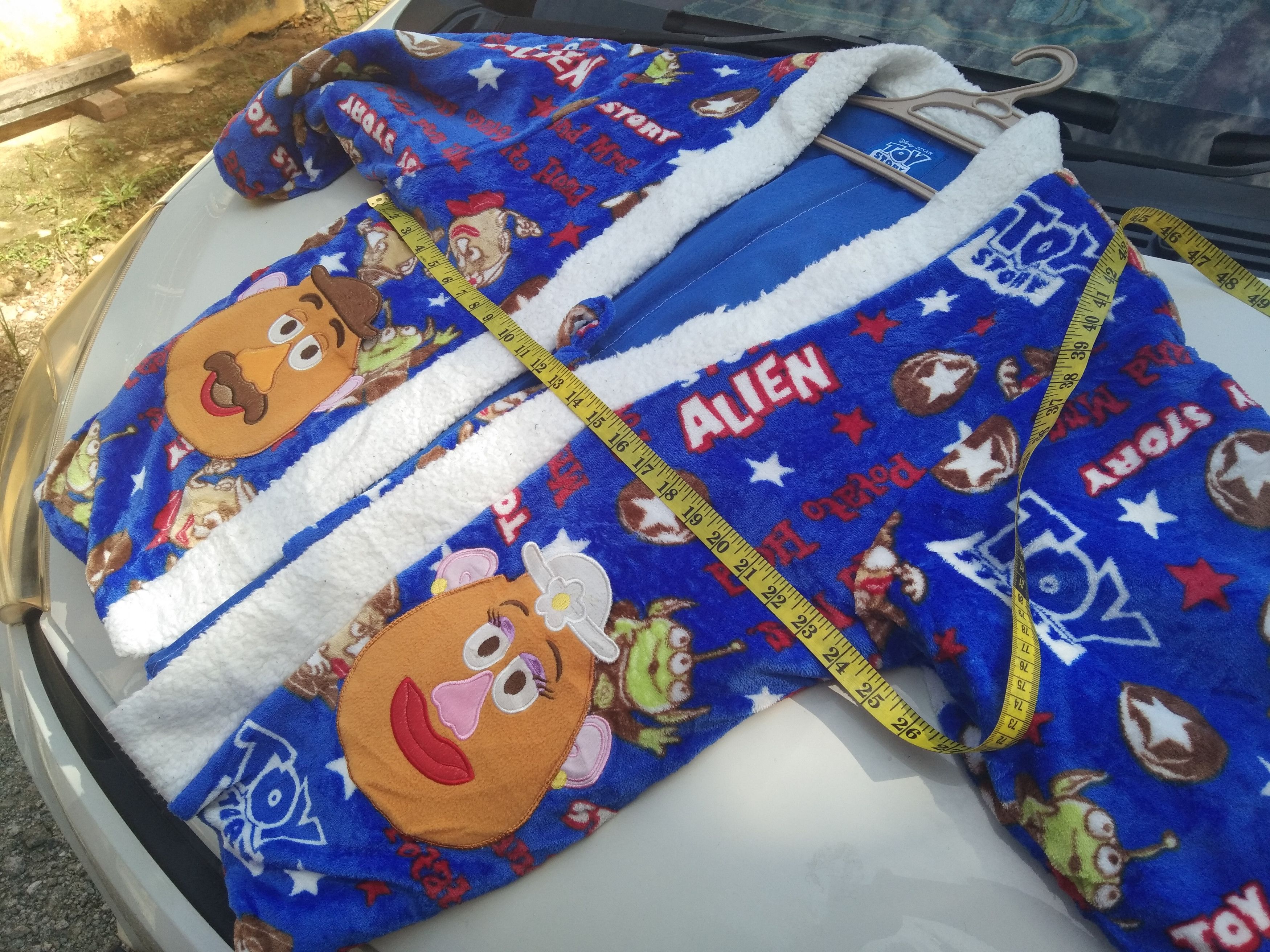 Other TOY STORY PRINTED FLEECE MEN'S KIMONO Size US L / EU 52-54 / 3 - 11 Thumbnail