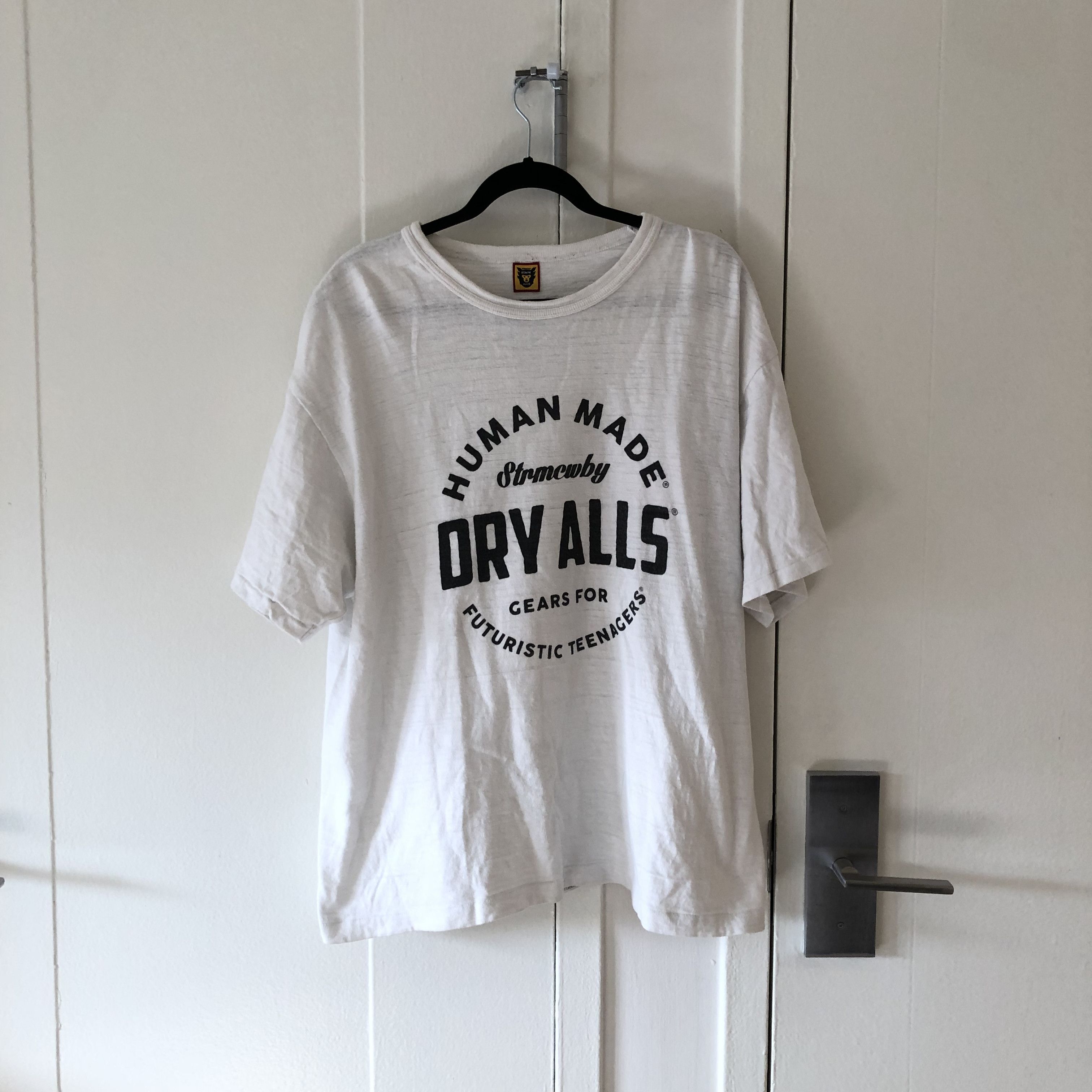 Image of Human Made Dry Alls Tee in White, Men's (Size 2XL)