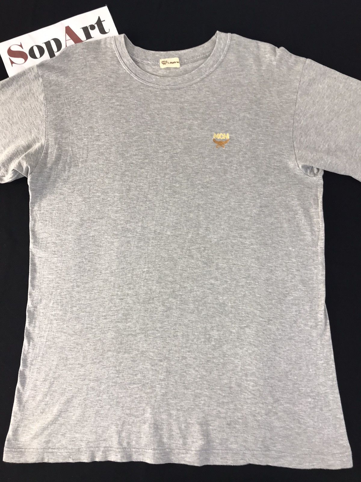 MCM × Vintage Vintage MCM Legere Simple Logo Tee Size US L / EU 52-54 / 3 - 3 Thumbnail