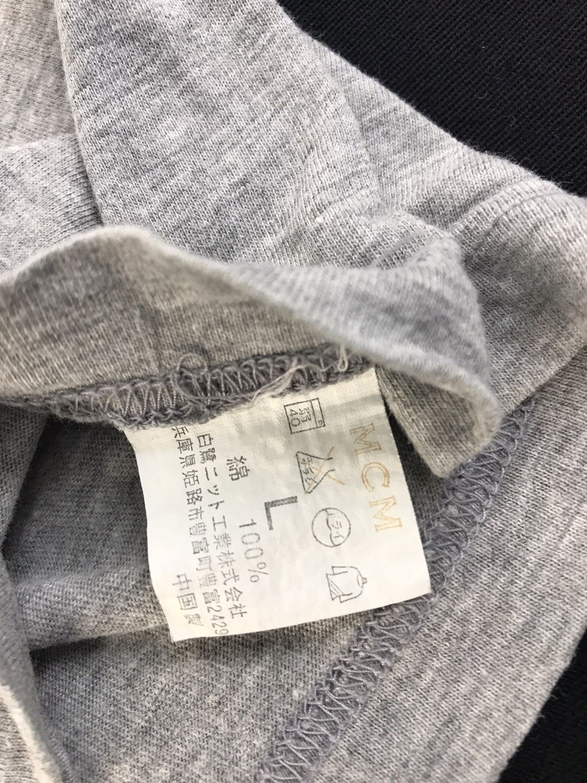 MCM × Vintage Vintage MCM Legere Simple Logo Tee Size US L / EU 52-54 / 3 - 6 Thumbnail