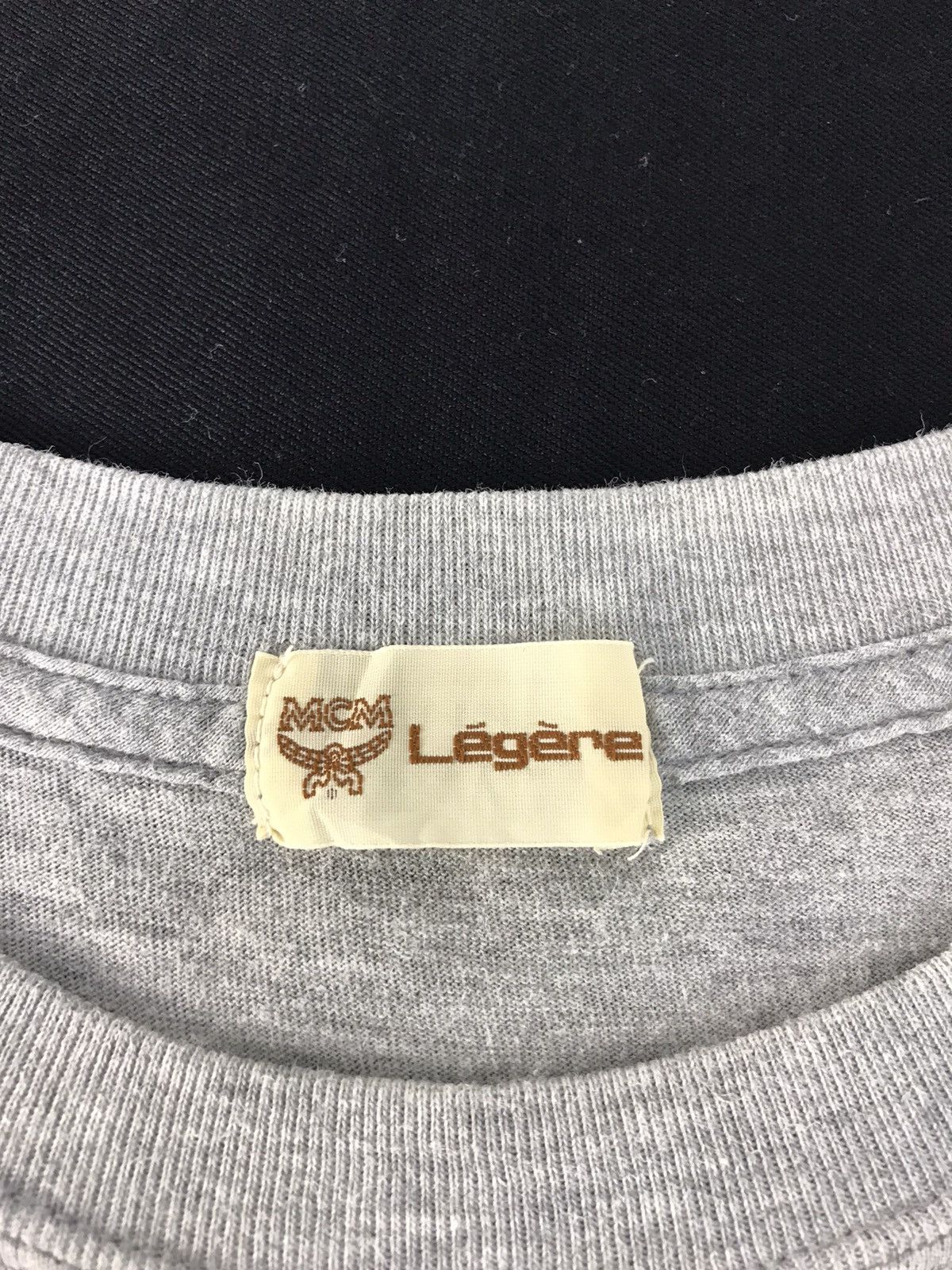 MCM × Vintage Vintage MCM Legere Simple Logo Tee Size US L / EU 52-54 / 3 - 5 Thumbnail