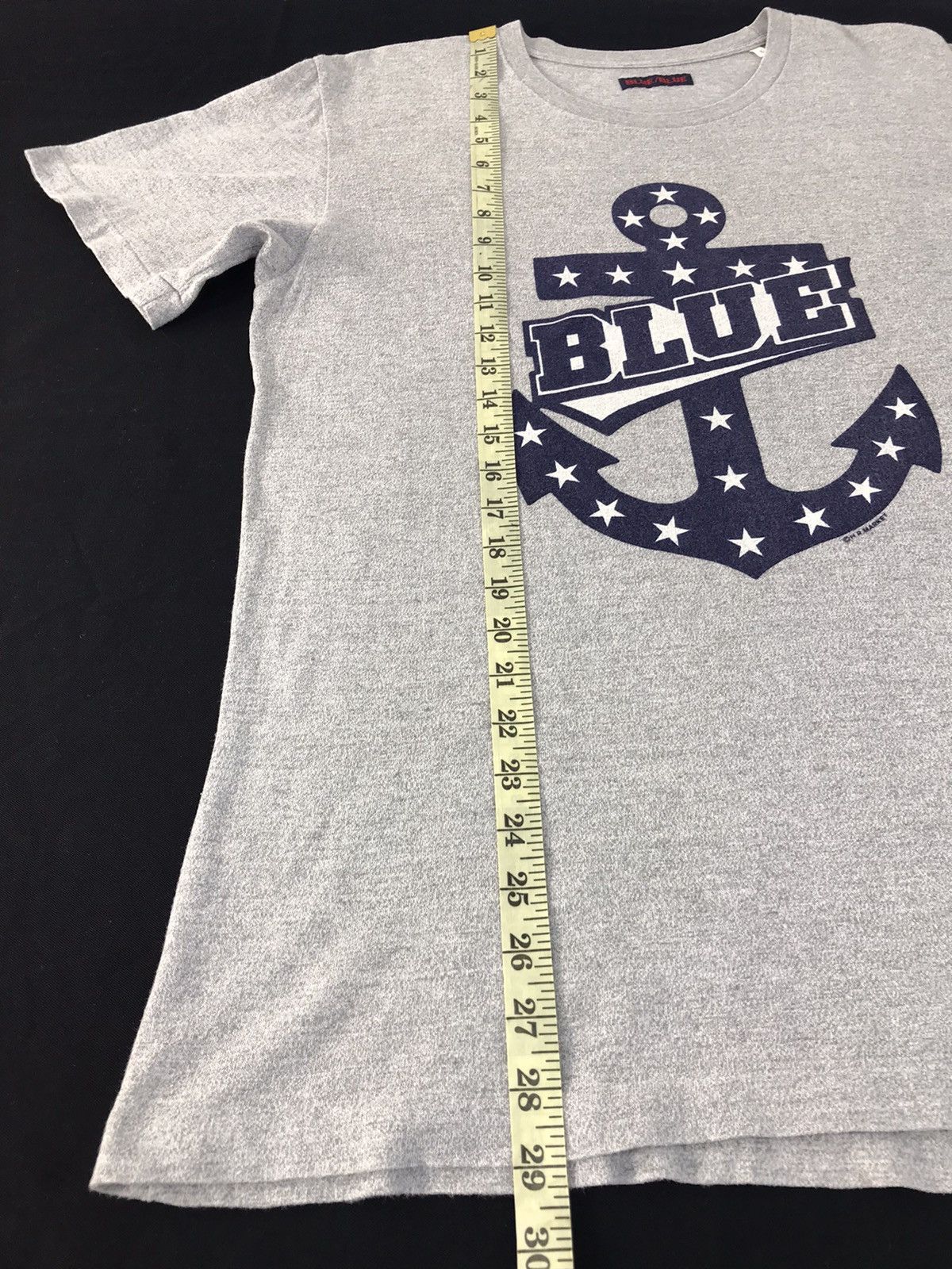 Blue Blue Japan × Vintage Vintage Blue-Blue Picture Big Logo Ship Anchor Tee Size US M / EU 48-50 / 2 - 10 Thumbnail