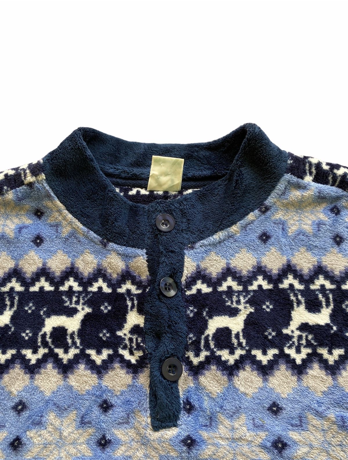 Hang Ten HANG TEN DEER PRINTED LONG SLEEVE FLEECE Size US XL / EU 56 / 4 - 3 Thumbnail