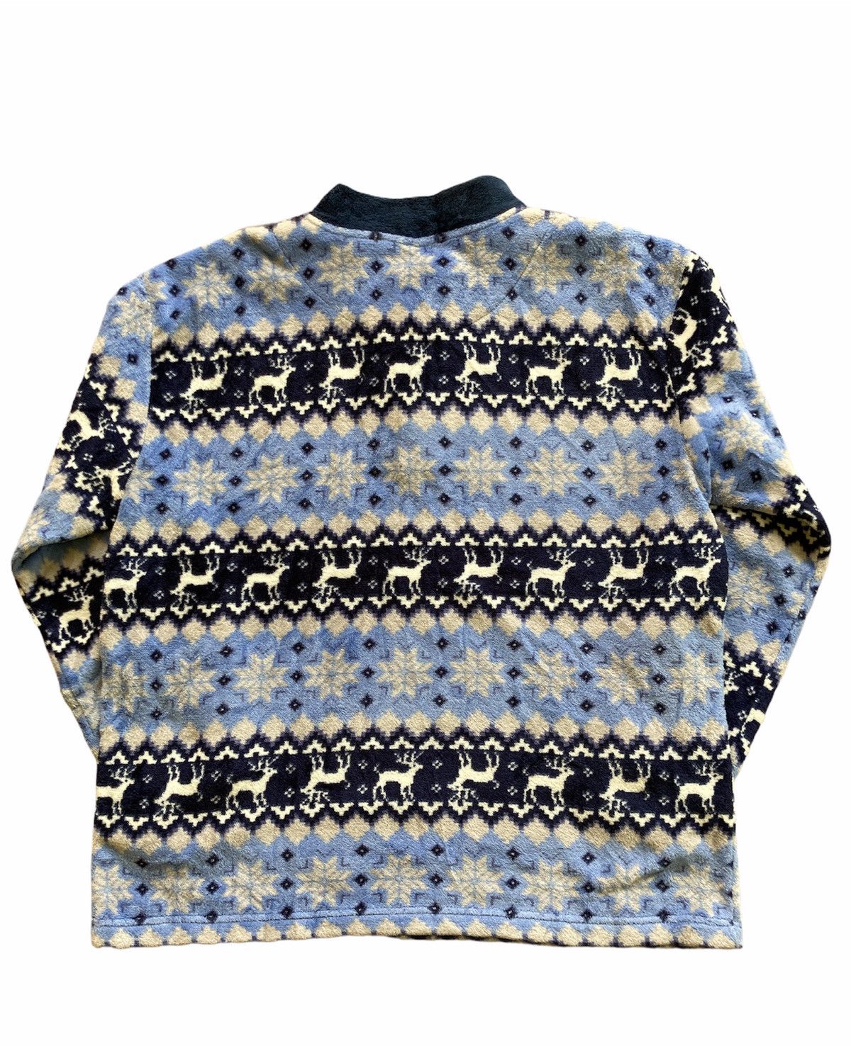 Hang Ten HANG TEN DEER PRINTED LONG SLEEVE FLEECE Size US XL / EU 56 / 4 - 5 Thumbnail