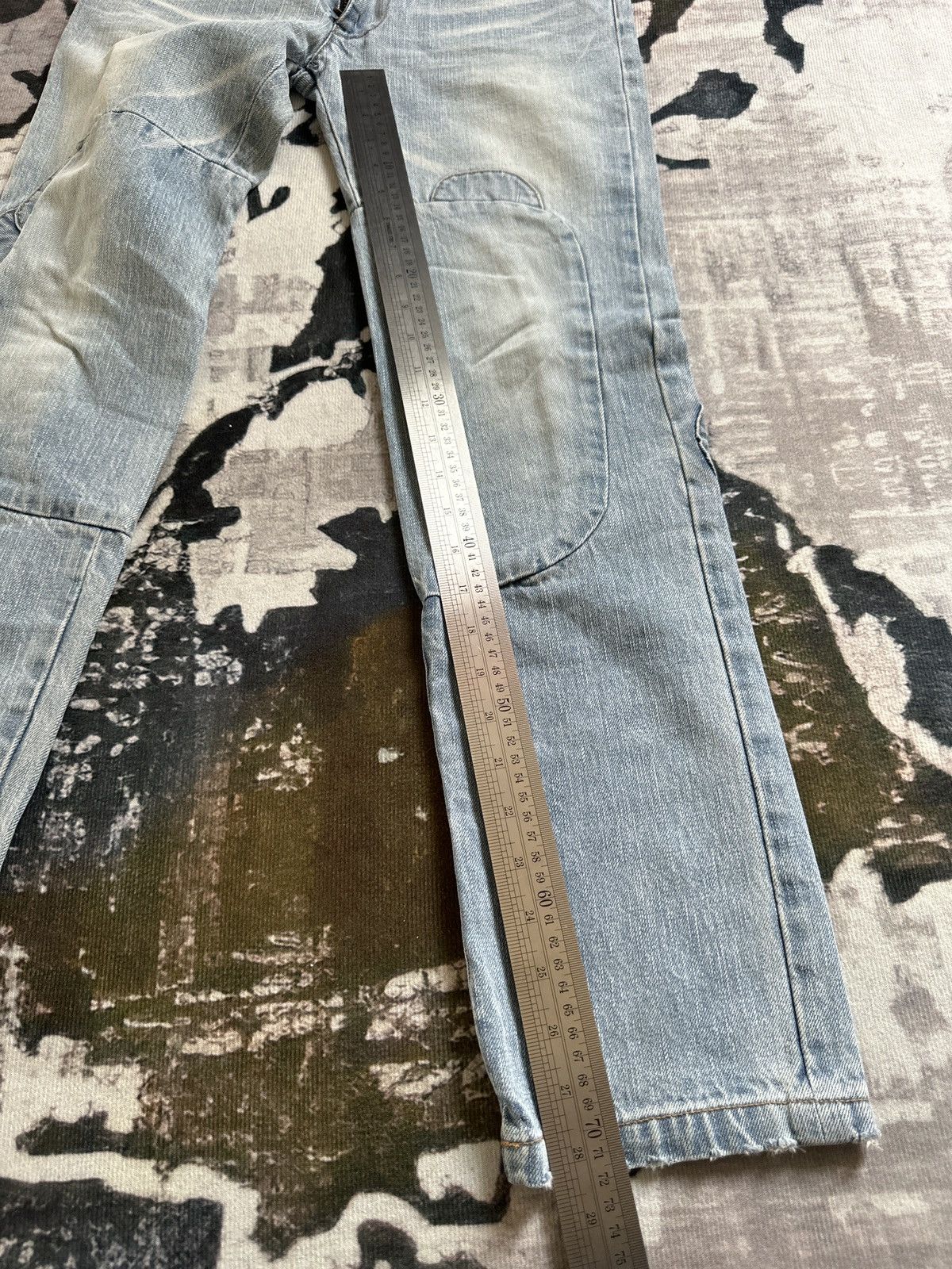 Cosmic Wonder Archive Cosmic Wonder Handmade craft jeans Size US 31 - 17 Thumbnail