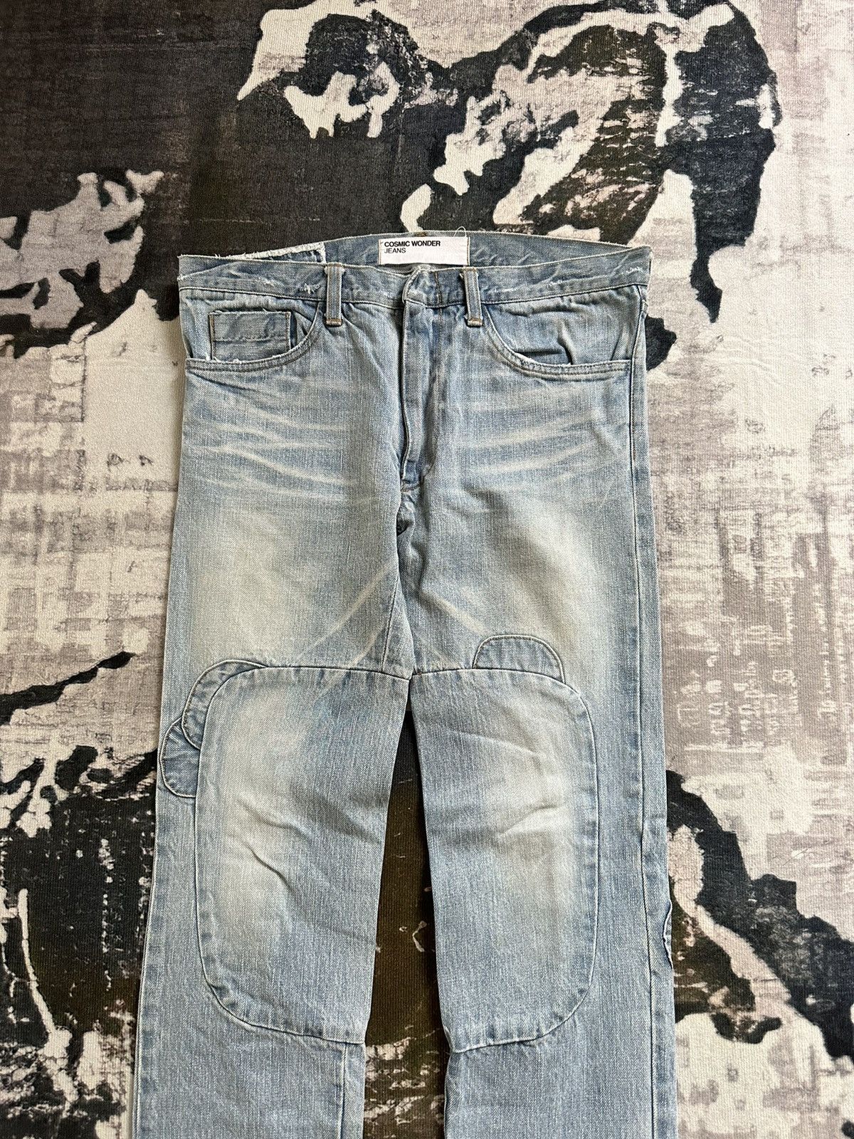 Cosmic Wonder Archive Cosmic Wonder Handmade craft jeans Size US 31 - 4 Thumbnail
