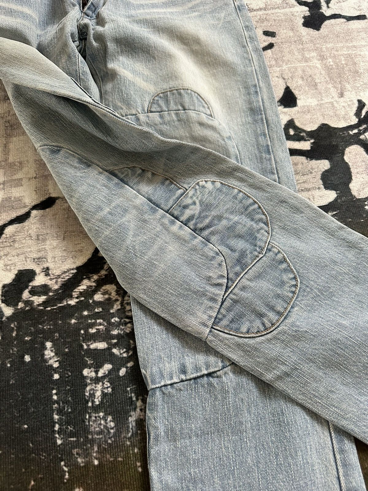 Cosmic Wonder Archive Cosmic Wonder Handmade craft jeans Size US 31 - 13 Thumbnail