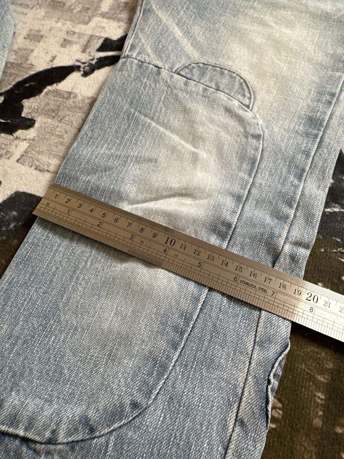 Cosmic Wonder Archive Cosmic Wonder Handmade craft jeans Size US 31 - 16 Thumbnail