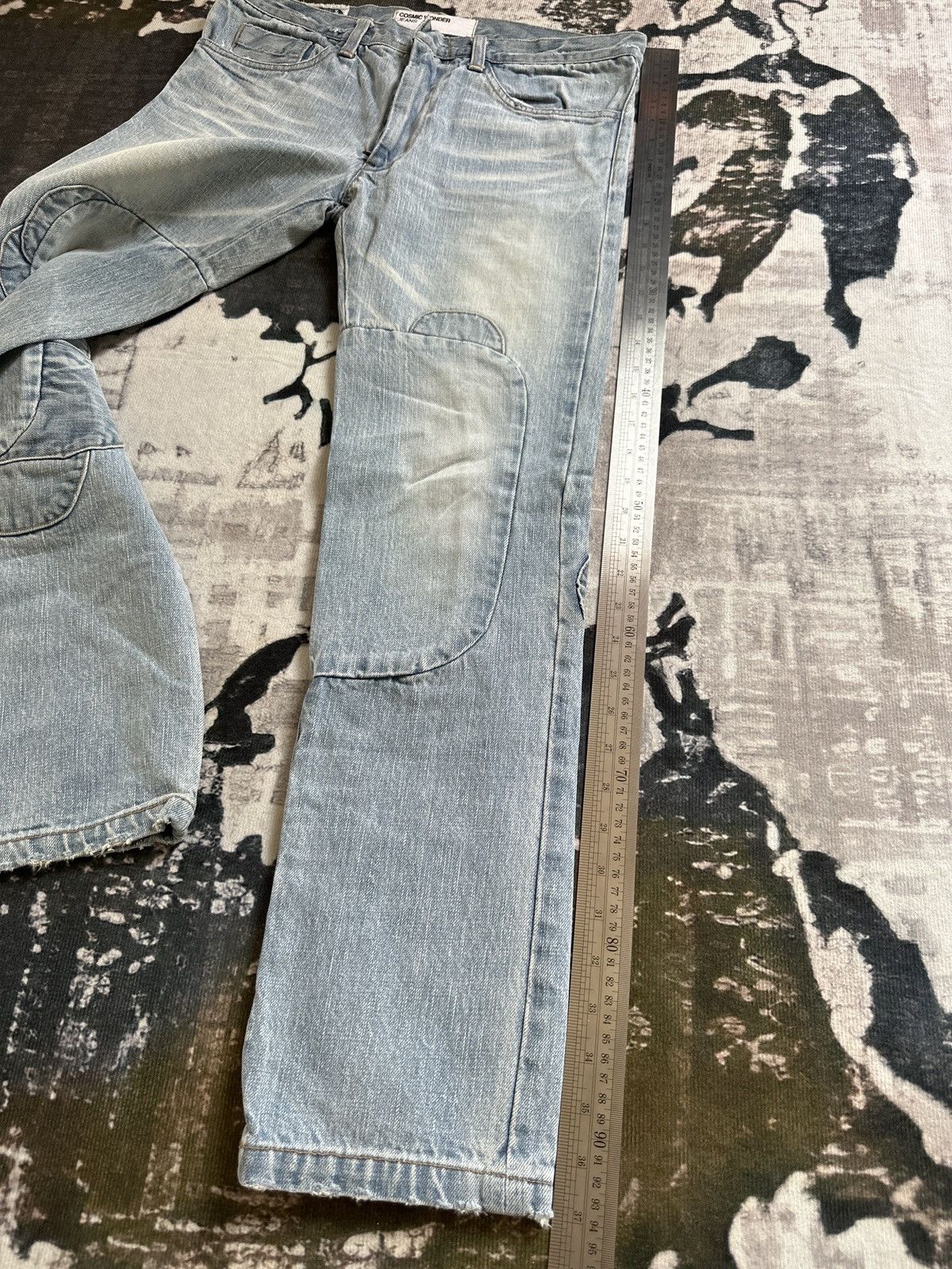 Cosmic Wonder Archive Cosmic Wonder Handmade craft jeans Size US 31 - 14 Thumbnail