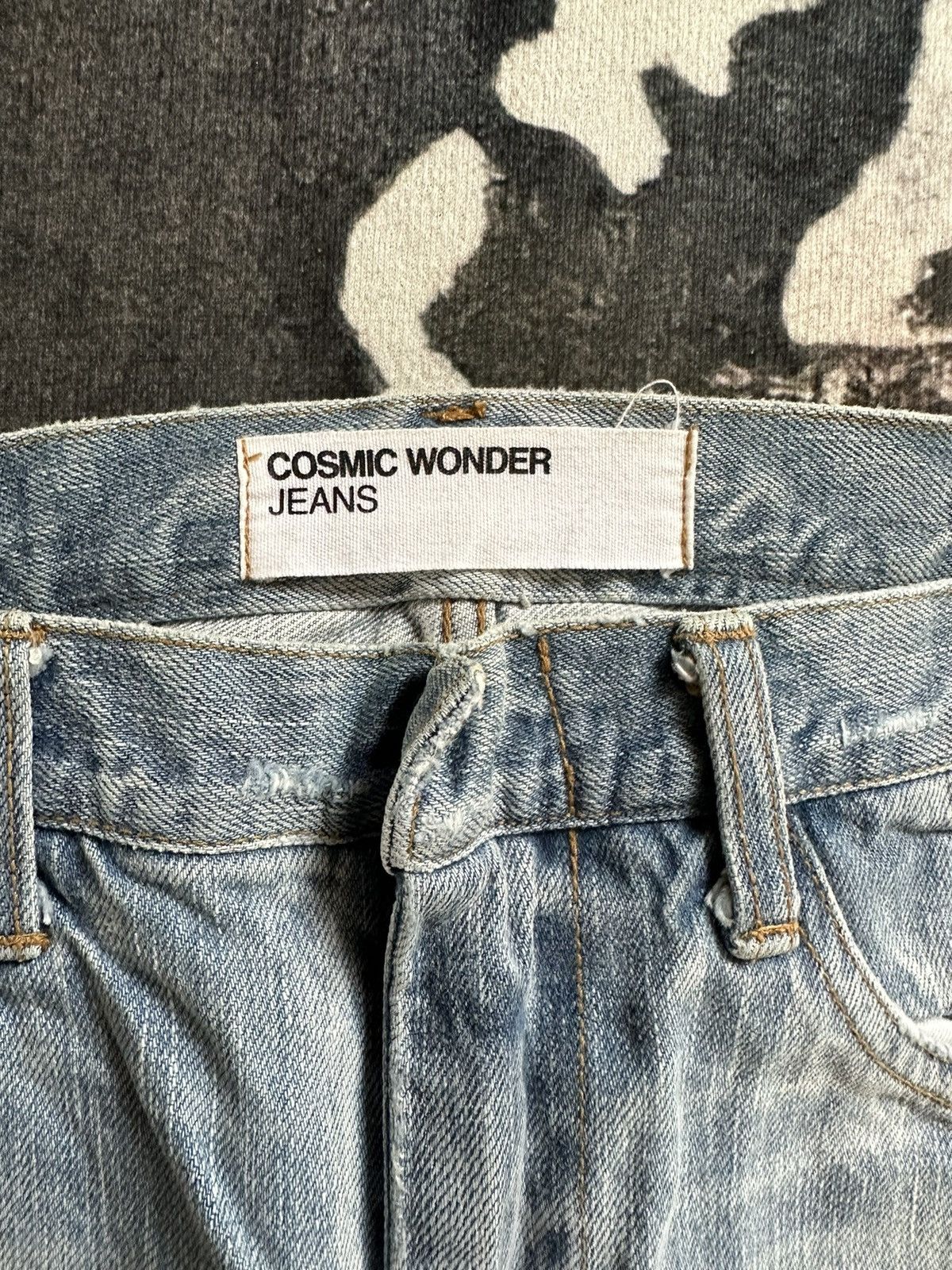 Cosmic Wonder Archive Cosmic Wonder Handmade craft jeans Size US 31 - 6 Thumbnail