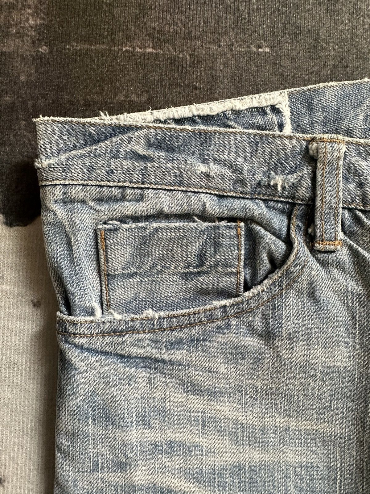 Cosmic Wonder Archive Cosmic Wonder Handmade craft jeans Size US 31 - 7 Thumbnail