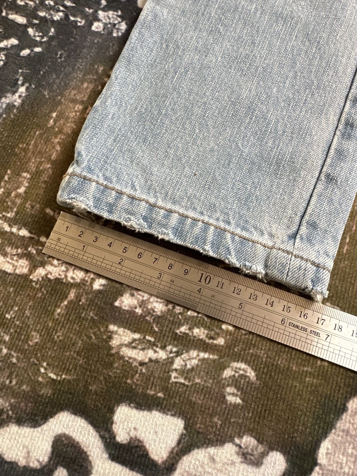 Cosmic Wonder Archive Cosmic Wonder Handmade craft jeans Size US 31 - 15 Thumbnail