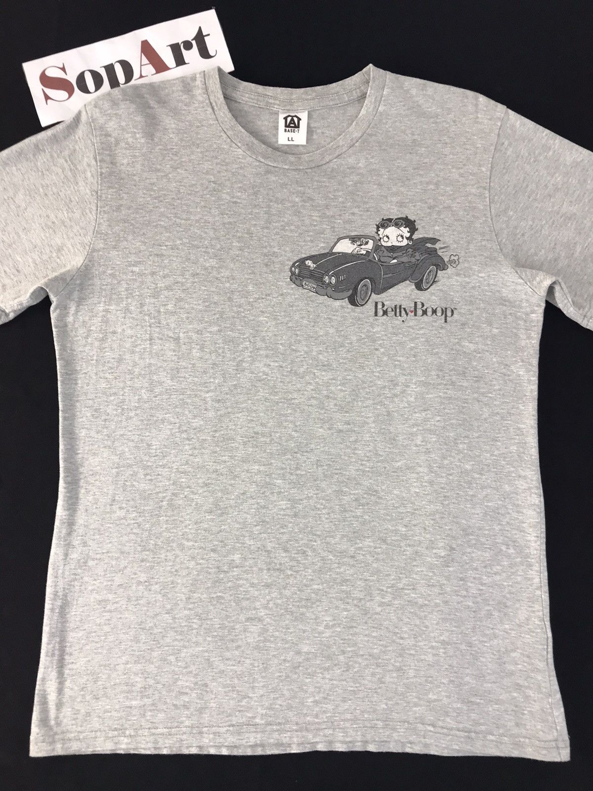 Anime Vintage Anima Betty-Boop Big Logo Tee Size US M / EU 48-50 / 2 - 4 Thumbnail