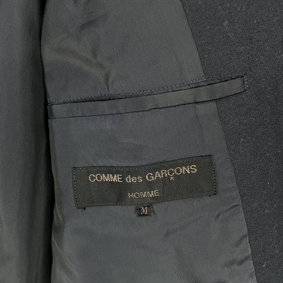 Comme des Garcons × Comme des Garcons Homme 🔥CDGH AW1989 BLAZER COAT Size US M / EU 48-50 / 2 - 9 Thumbnail