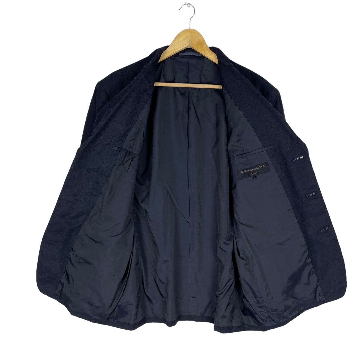 Comme des Garcons × Comme des Garcons Homme 🔥CDGH AW1989 BLAZER COAT Size US M / EU 48-50 / 2 - 8 Thumbnail