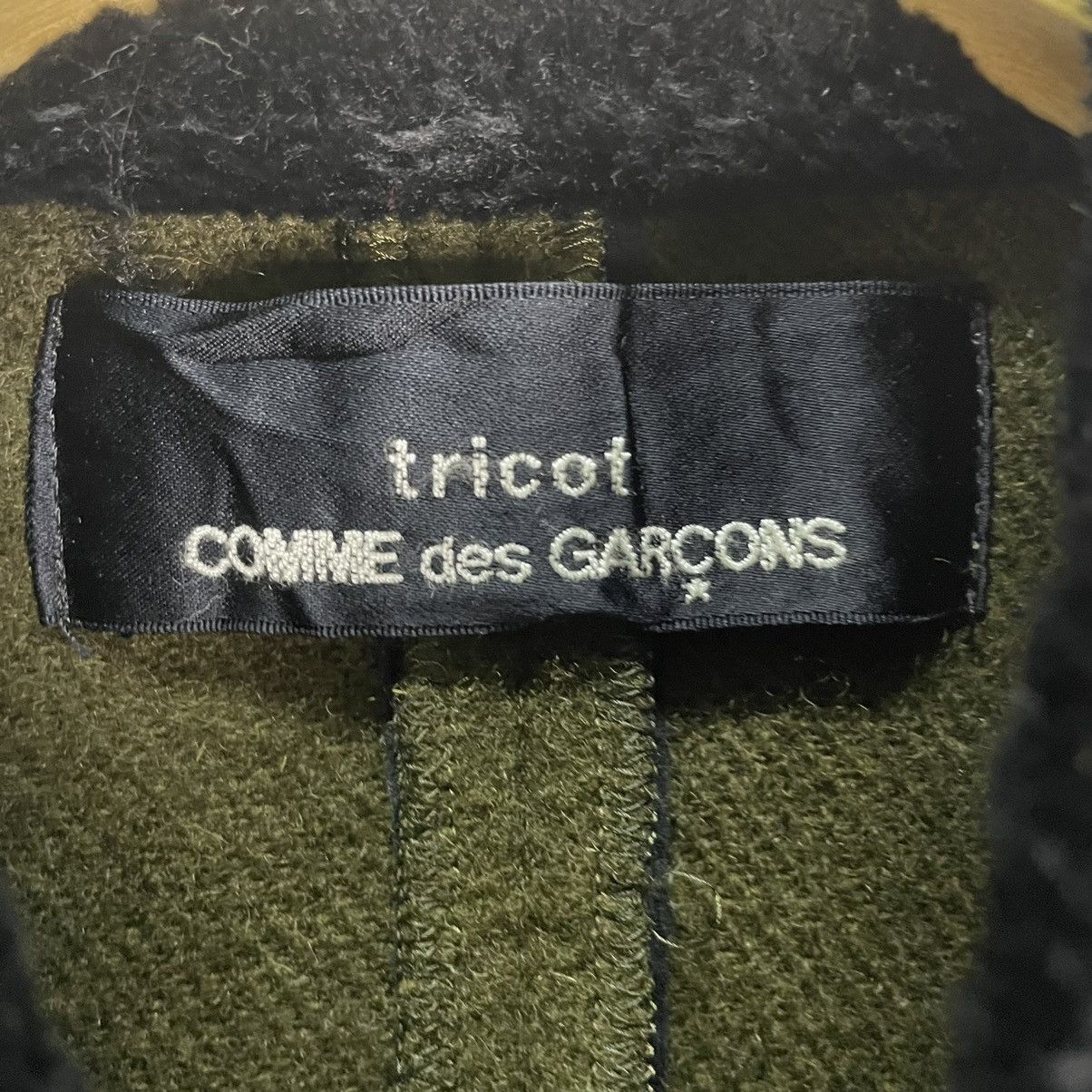 Comme des Garcons 🔥AW96 Comme des Garçons Tricot Fur Button Jacket Size M / US 6-8 / IT 42-44 - 10 Thumbnail