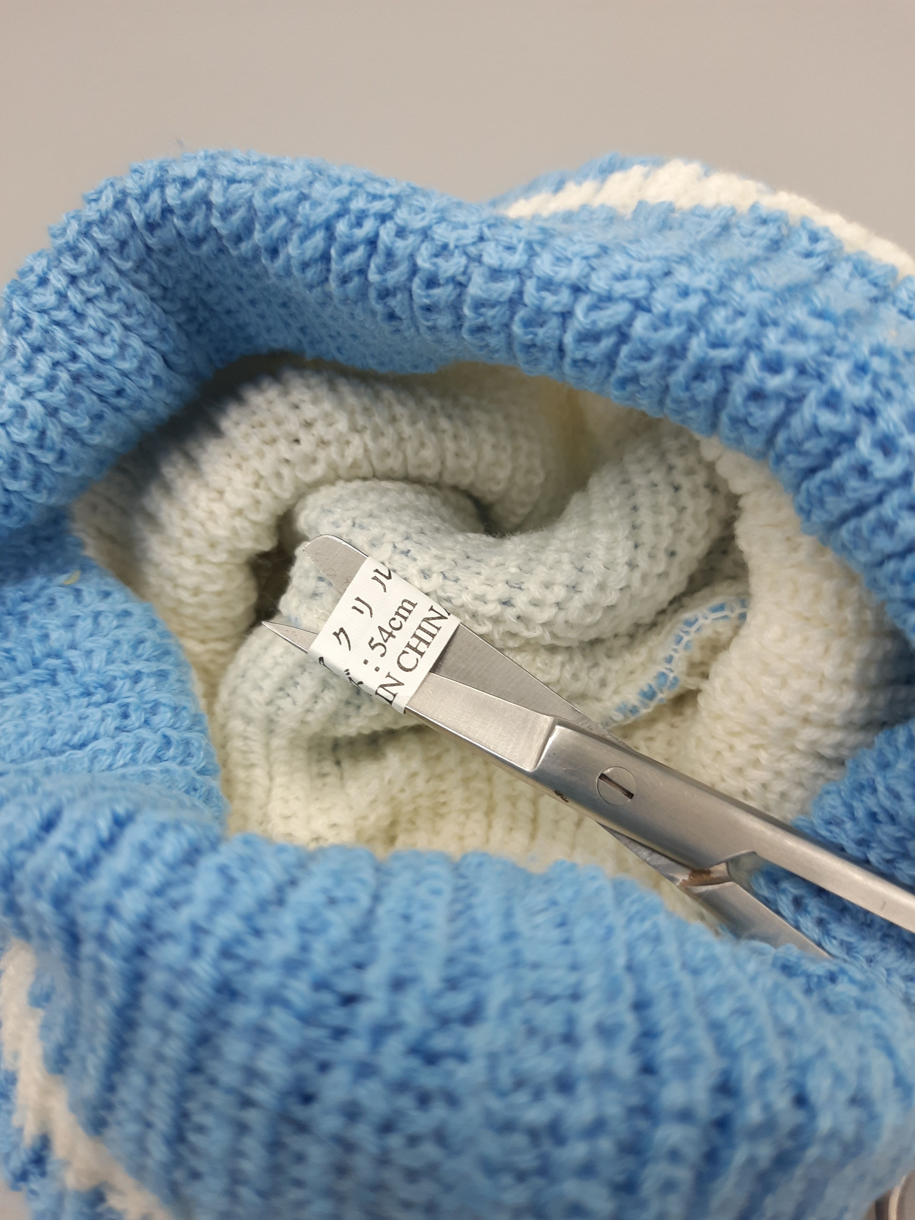Handmade × Japanese Brand × Vintage Handmade knitted Cat Face Beanie Hat-BN185 Size ONE SIZE - 7 Thumbnail