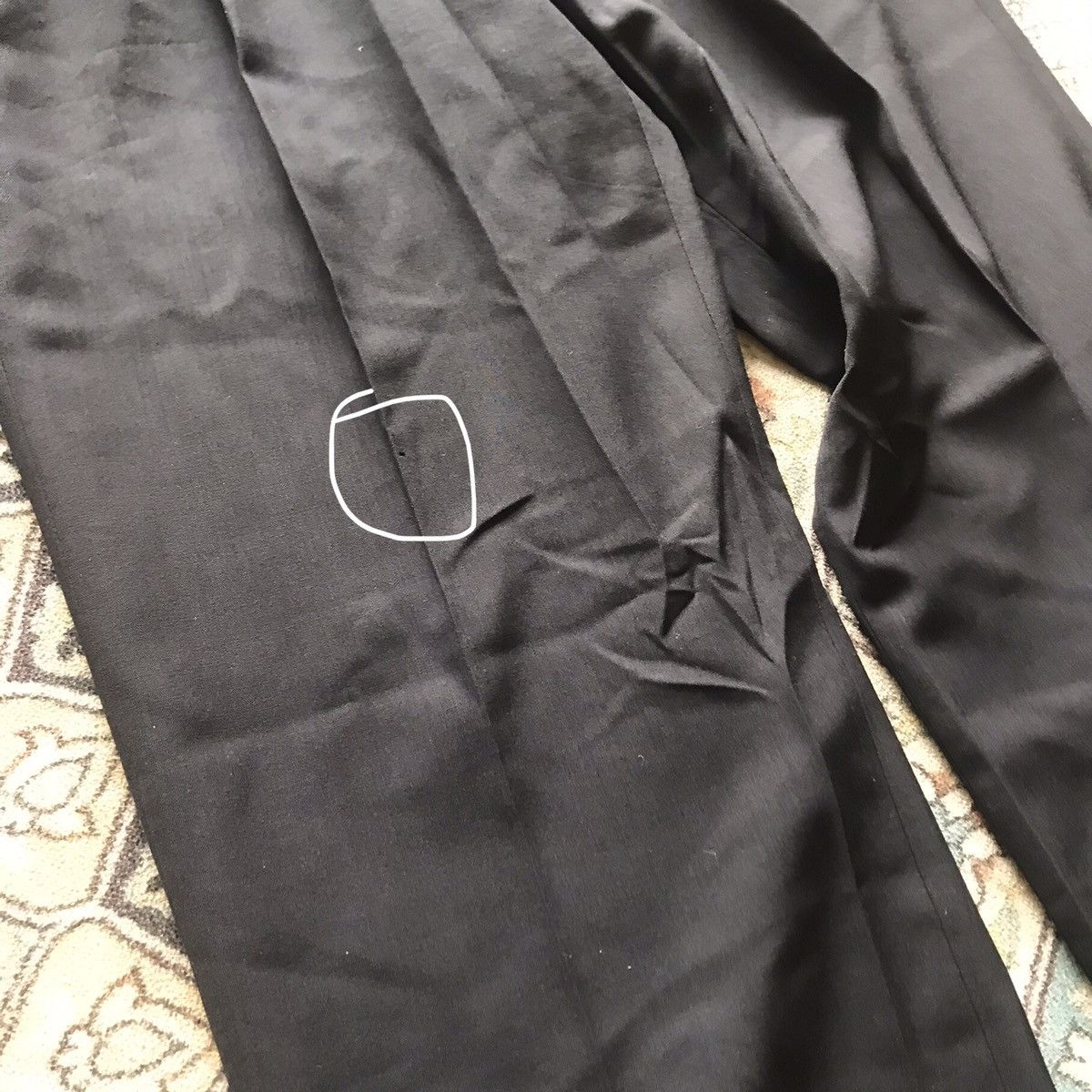 Gaultier Homme Objet Gaultier Homme Objet Wool Trouser Pants Size US 30 / EU 46 - 19 Thumbnail
