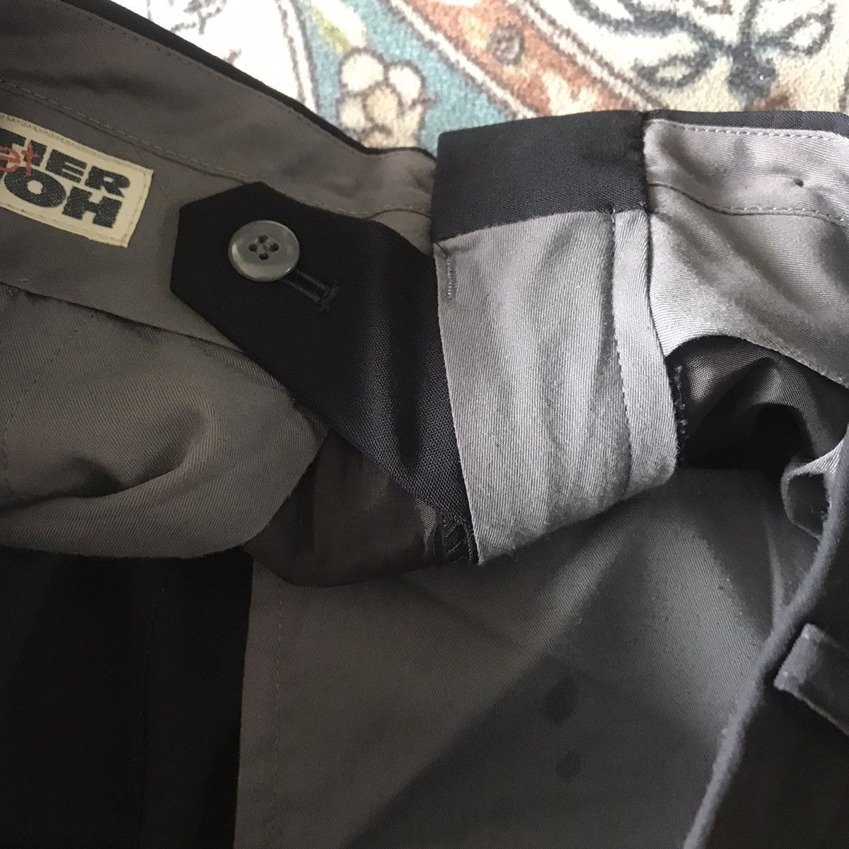 Gaultier Homme Objet Gaultier Homme Objet Wool Trouser Pants Size US 30 / EU 46 - 9 Thumbnail