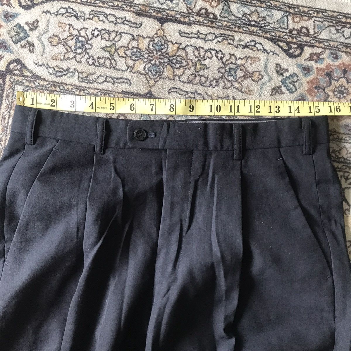 Gaultier Homme Objet Gaultier Homme Objet Wool Trouser Pants Size US 30 / EU 46 - 14 Thumbnail