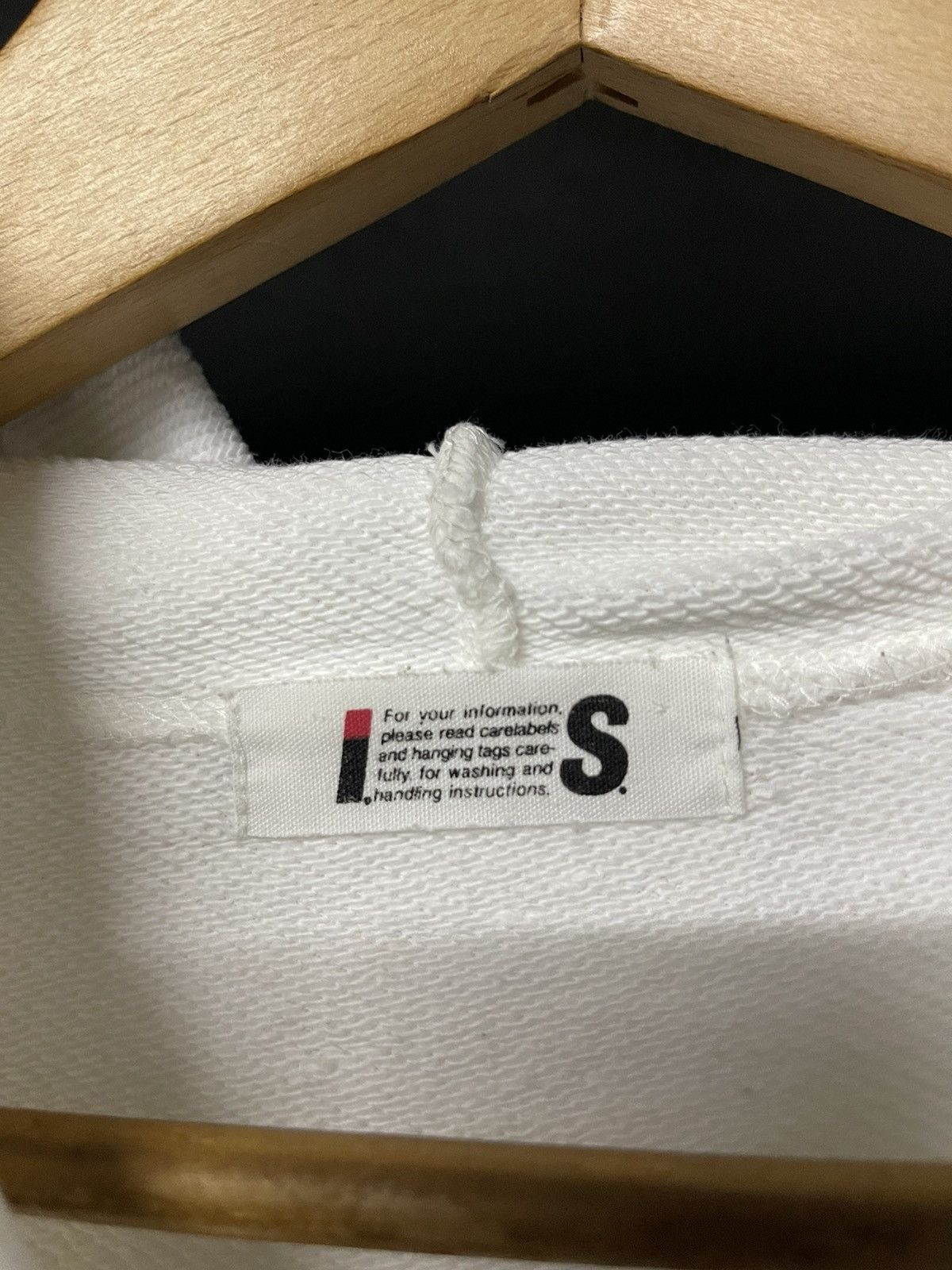Issey Miyake Vintage 80s Issey Miyake Care Labels Hoodie Size US L / EU 52-54 / 3 - 9 Thumbnail