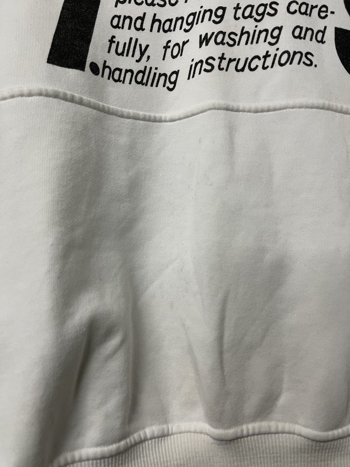 Issey Miyake Vintage 80s Issey Miyake Care Labels Hoodie Size US L / EU 52-54 / 3 - 5 Thumbnail