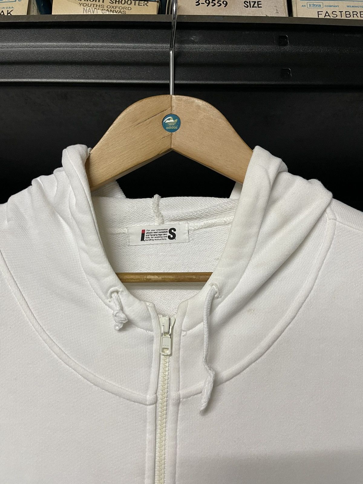 Issey Miyake Vintage 80s Issey Miyake Care Labels Hoodie Size US L / EU 52-54 / 3 - 8 Thumbnail